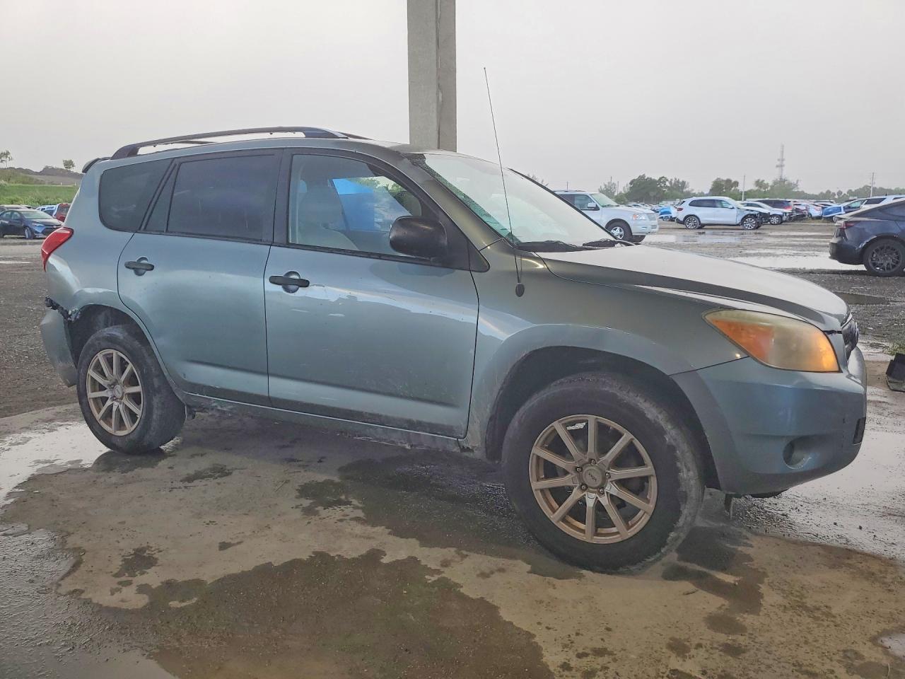 2008 Toyota Rav4 Base Teal vin: JTMZD33V586062040
