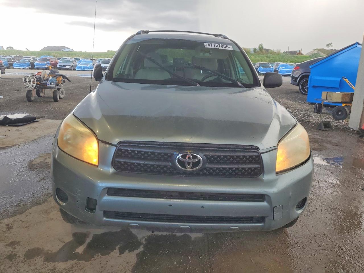 2008 Toyota Rav4 Base Teal vin: JTMZD33V586062040