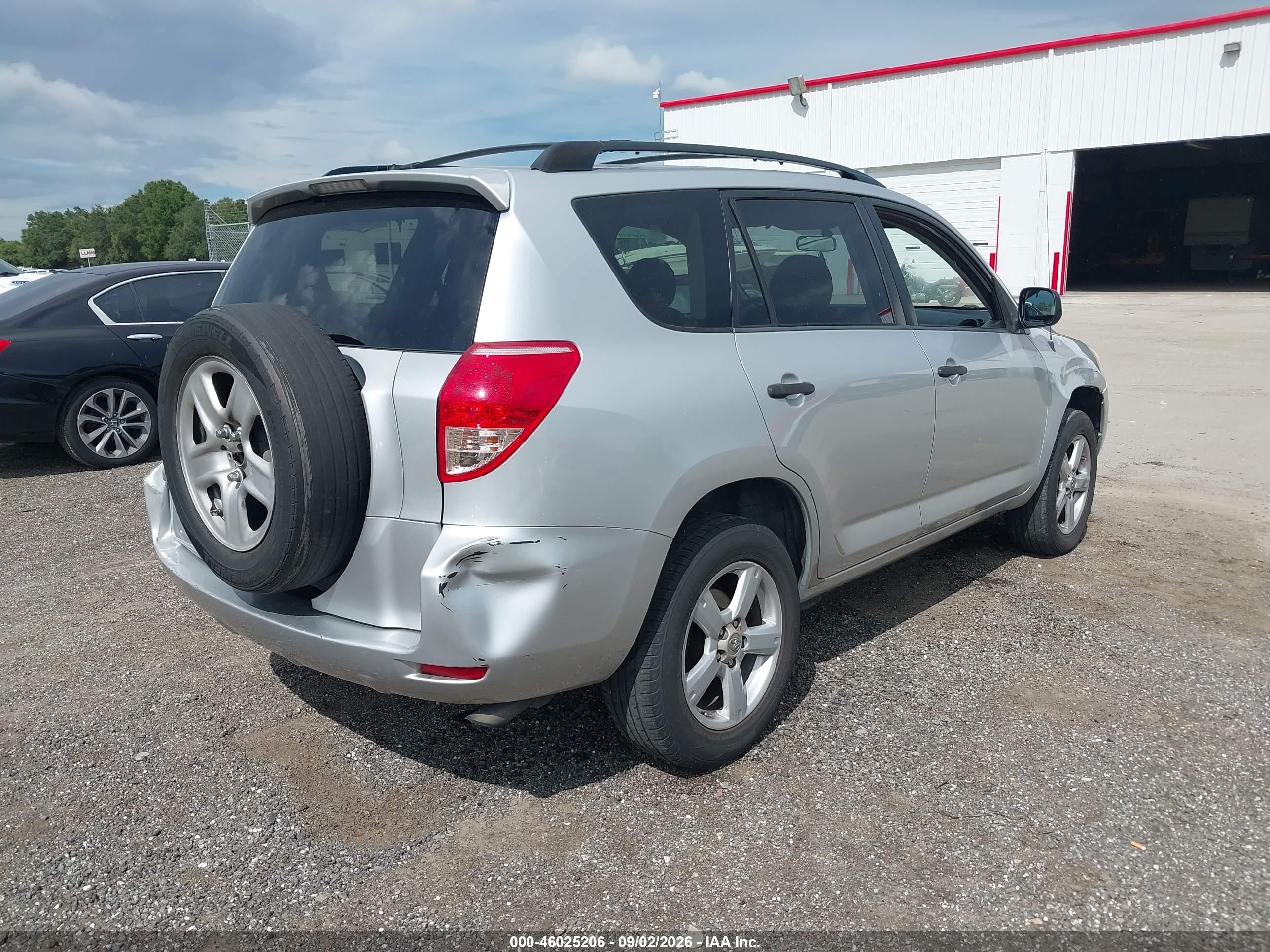 2008 Toyota Rav4   Silver vin: JTMZD33V586065620