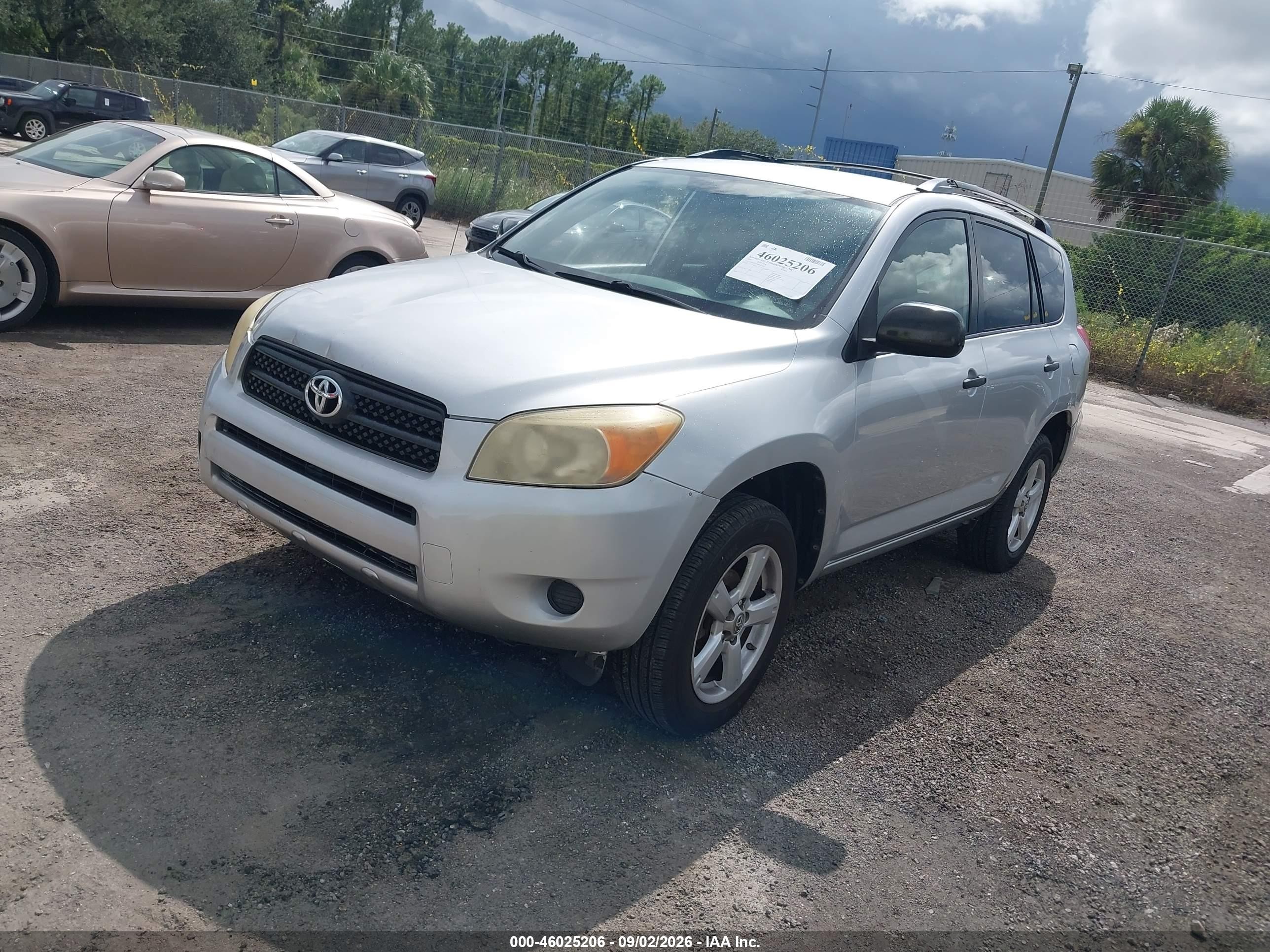 2008 Toyota Rav4   Silver vin: JTMZD33V586065620