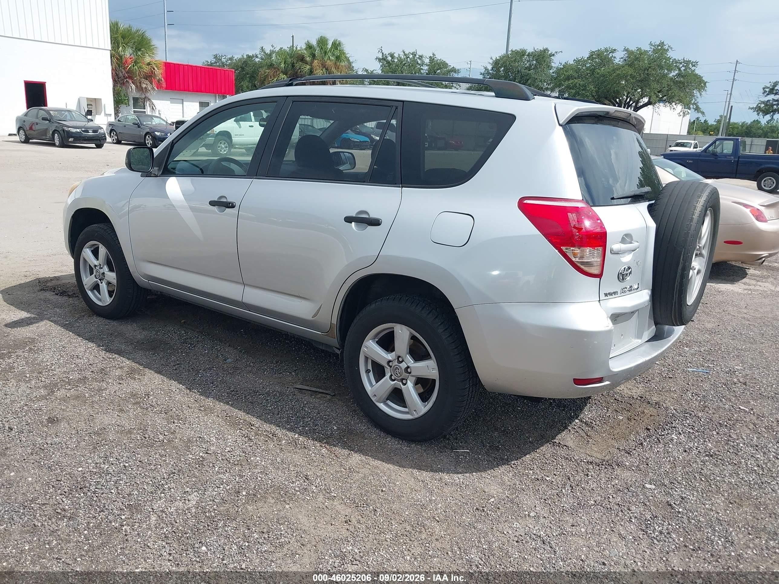 2008 Toyota Rav4   Silver vin: JTMZD33V586065620