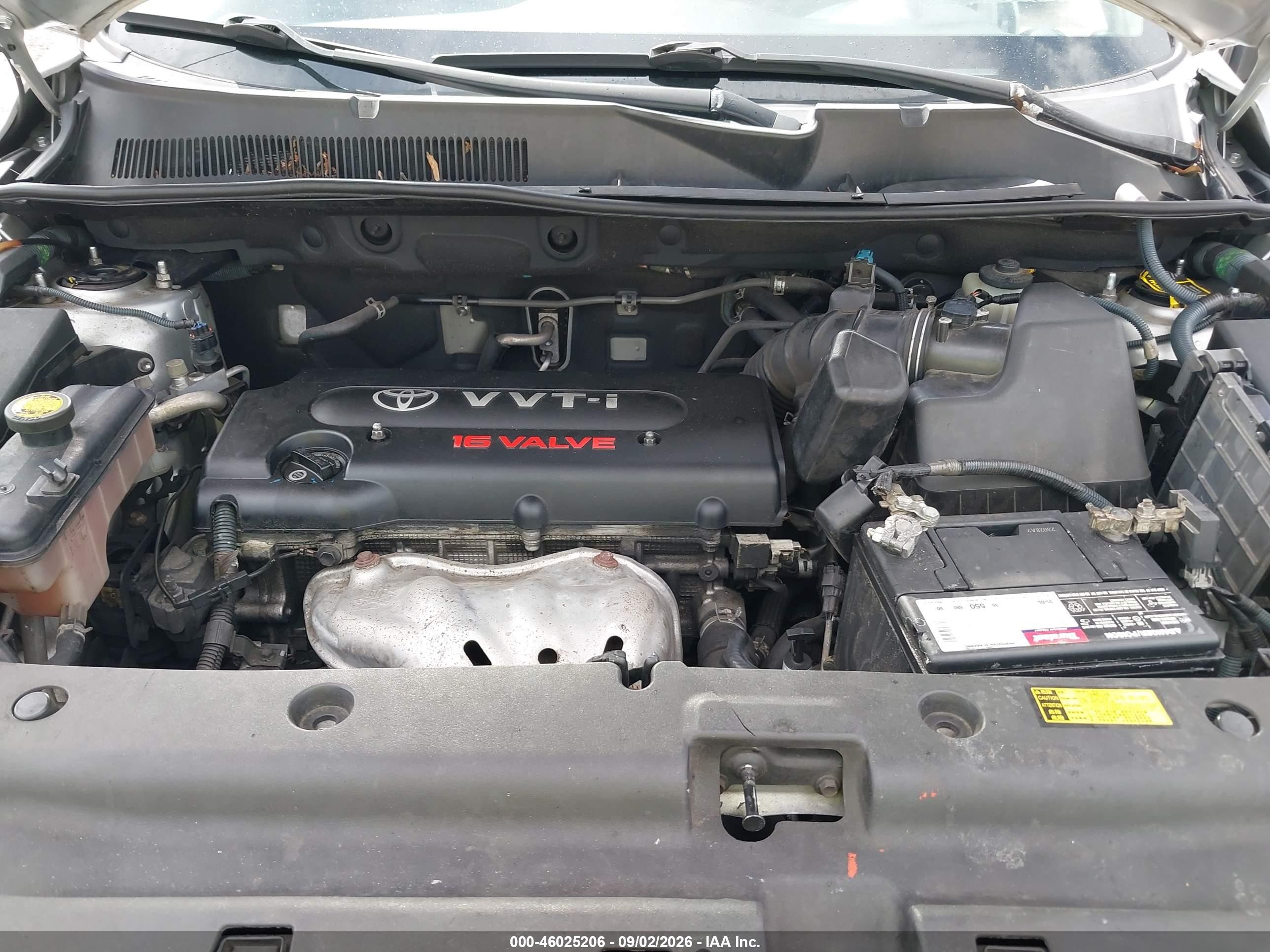 2008 Toyota Rav4   Silver vin: JTMZD33V586065620