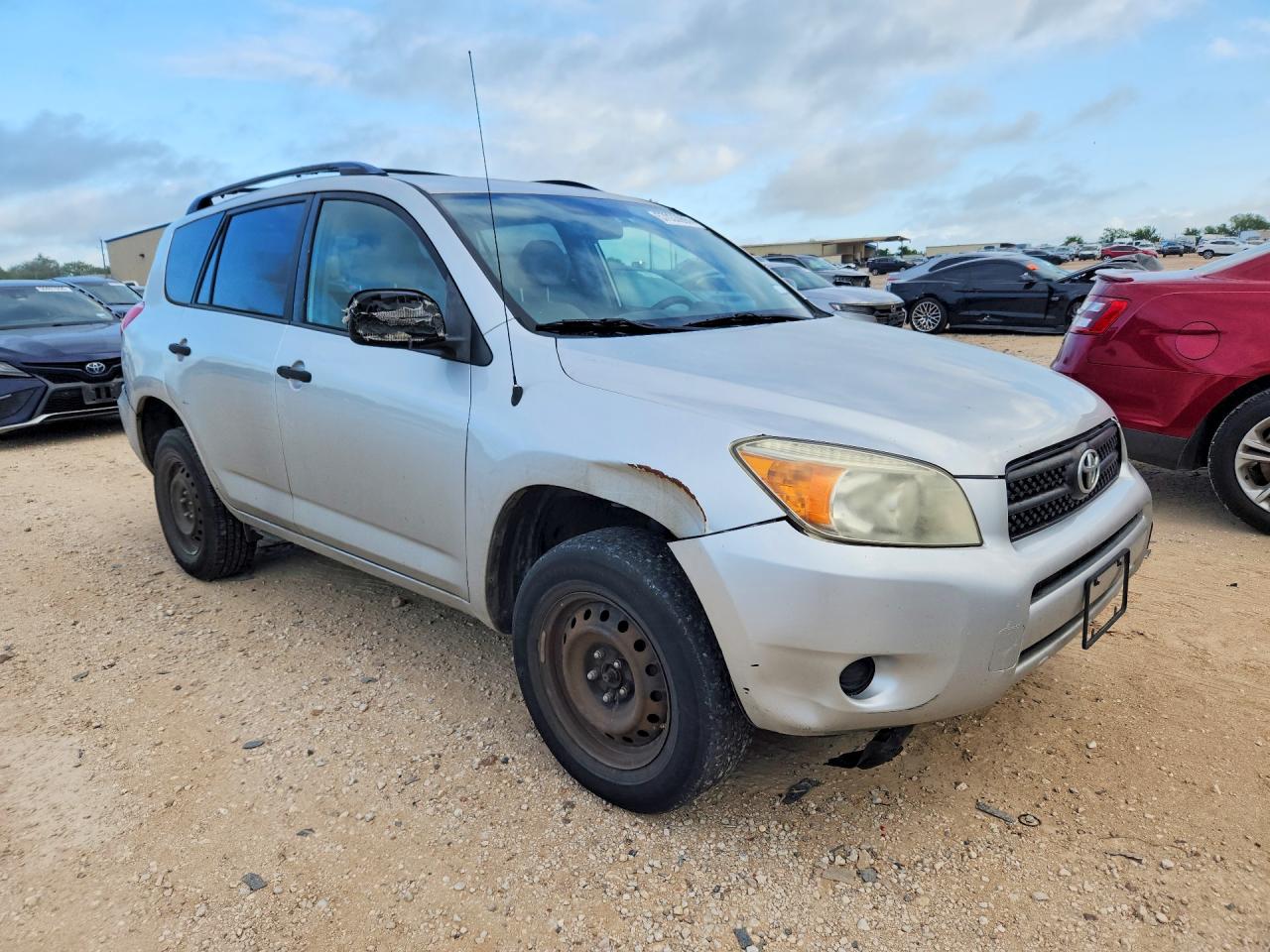 2008 Toyota Rav4 Base Silver vin: JTMZD33V586077685