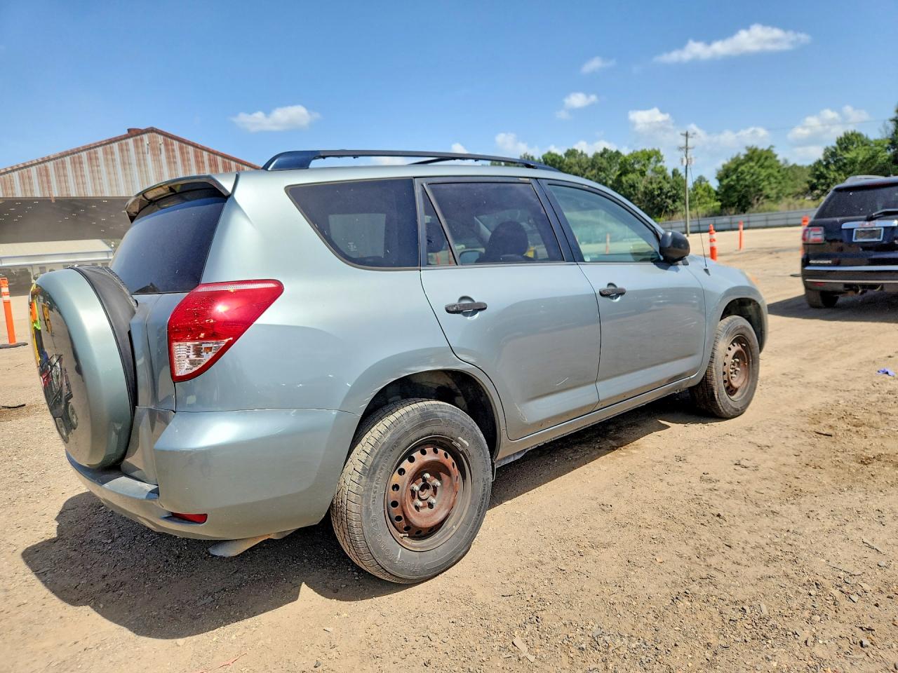 2008 Toyota Rav4 Base Зеленый vin: JTMZD33V586077945