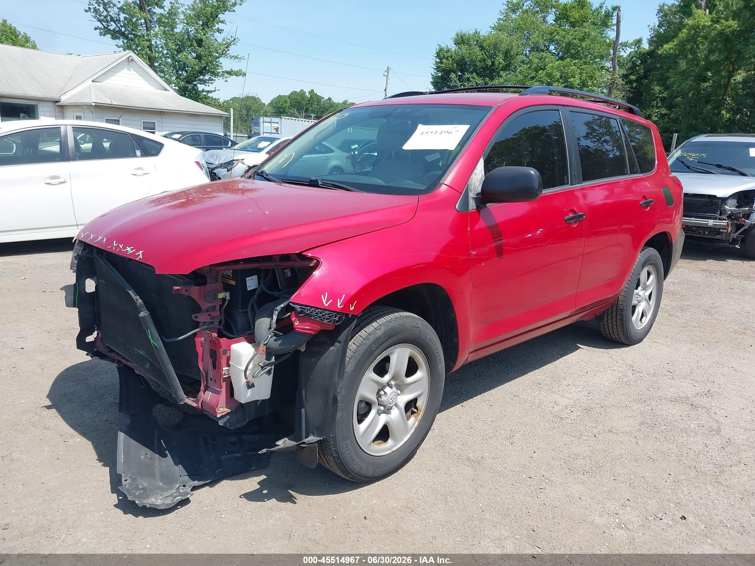 2006 Toyota Rav4   Red vin: JTMZD33V665022813