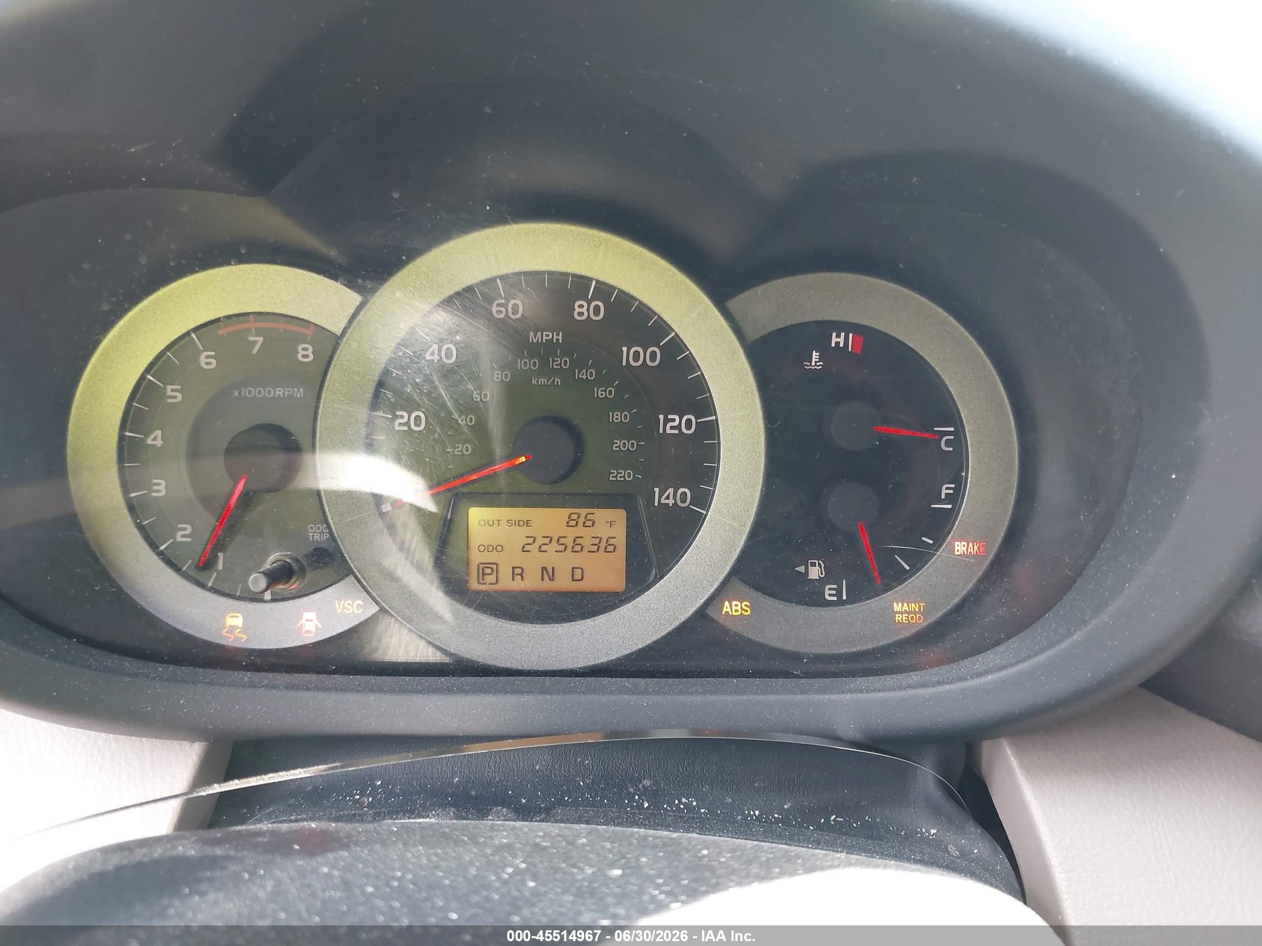 2006 Toyota Rav4   Red vin: JTMZD33V665022813