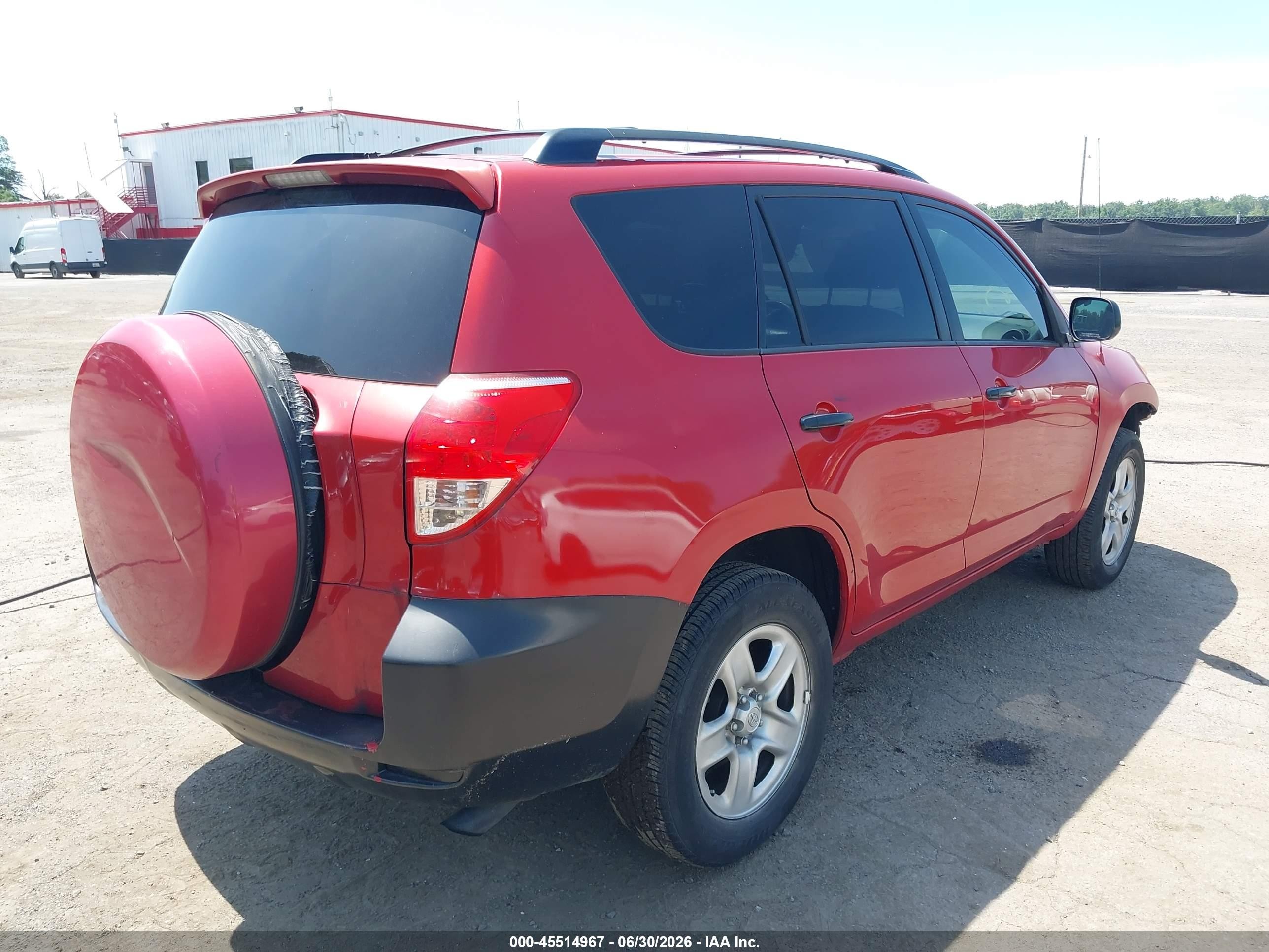 2006 Toyota Rav4   Red vin: JTMZD33V665022813