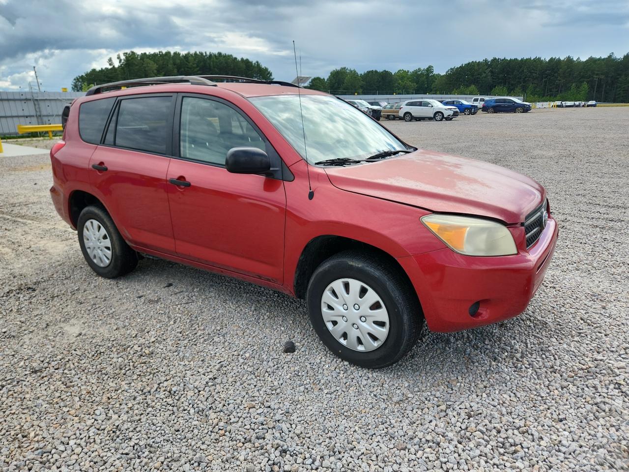 2006 Toyota Rav4 Base Red vin: JTMZD33V665028255