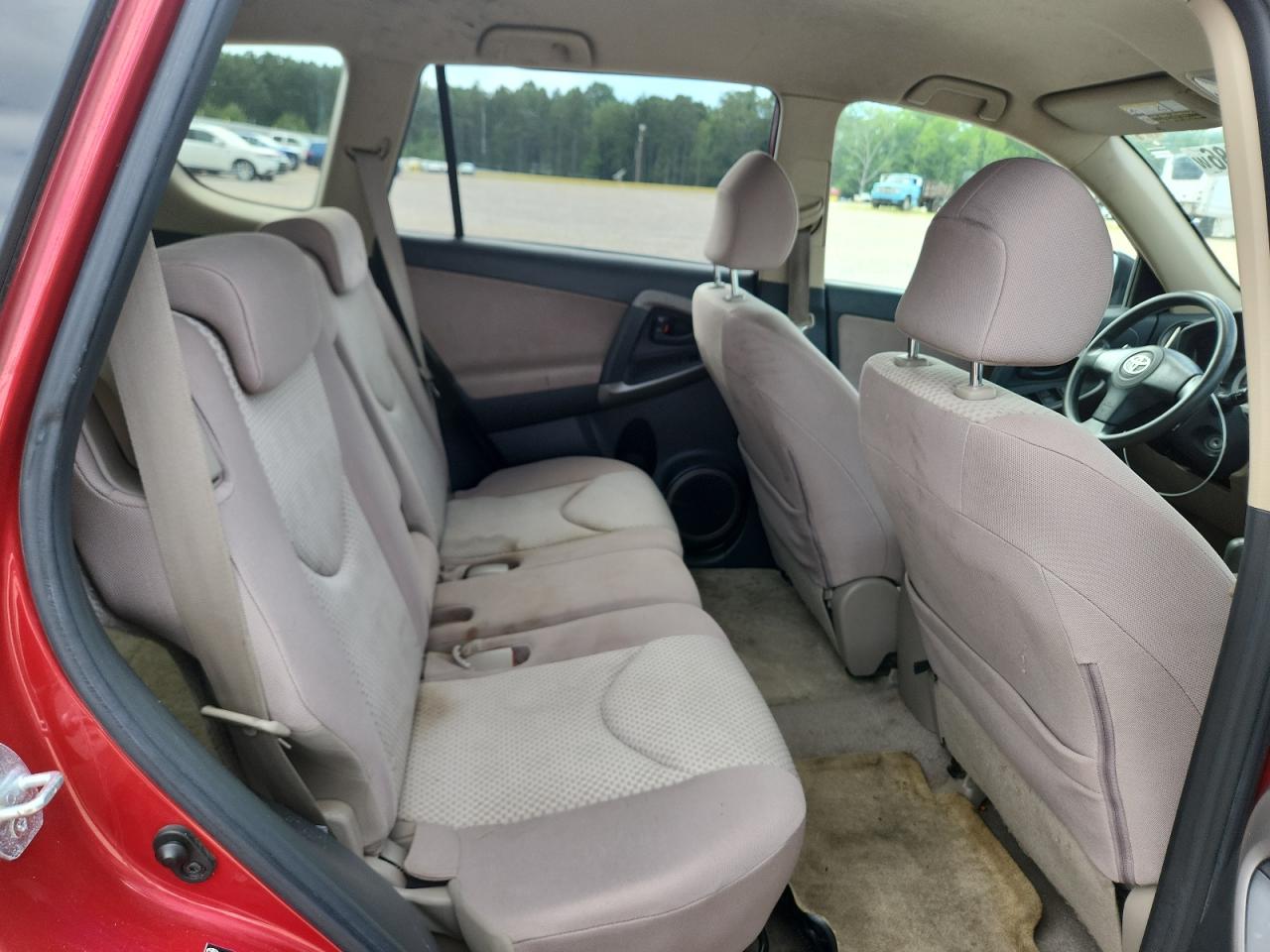 2006 Toyota Rav4 Base Red vin: JTMZD33V665028255