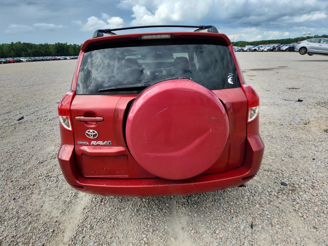 2006 Toyota Rav4 Base Red vin: JTMZD33V665028255