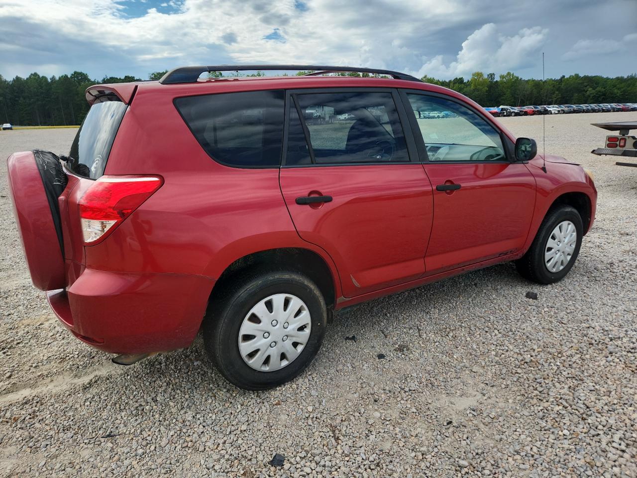 2006 Toyota Rav4 Base Red vin: JTMZD33V665028255