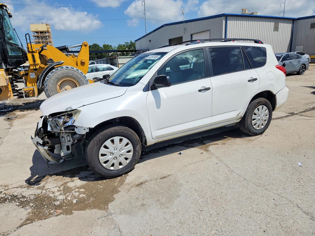 2006 Toyota Rav4 Base White vin: JTMZD33V666000997