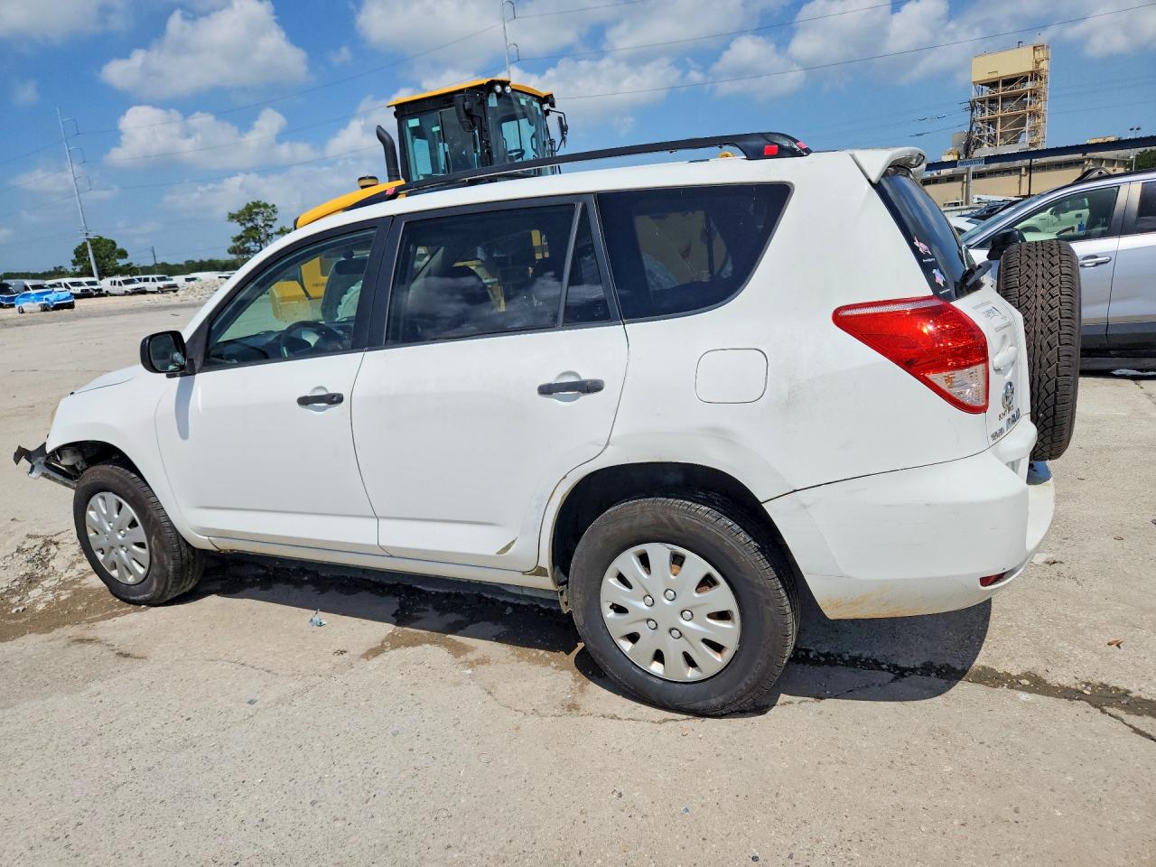 2006 Toyota Rav4 Base White vin: JTMZD33V666000997
