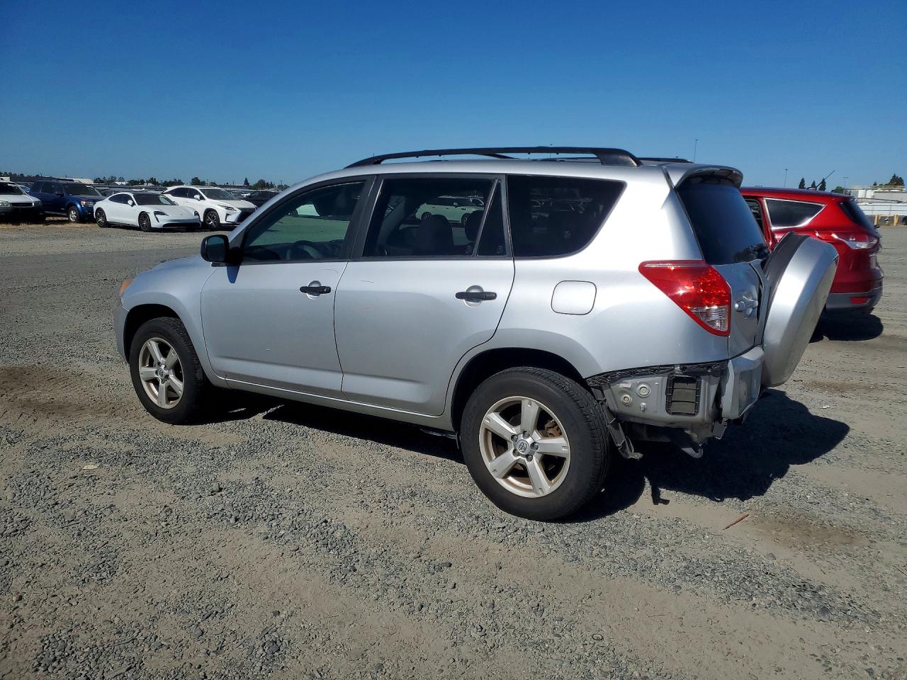 2007 Toyota Rav4 Base Silver vin: JTMZD33V675035580