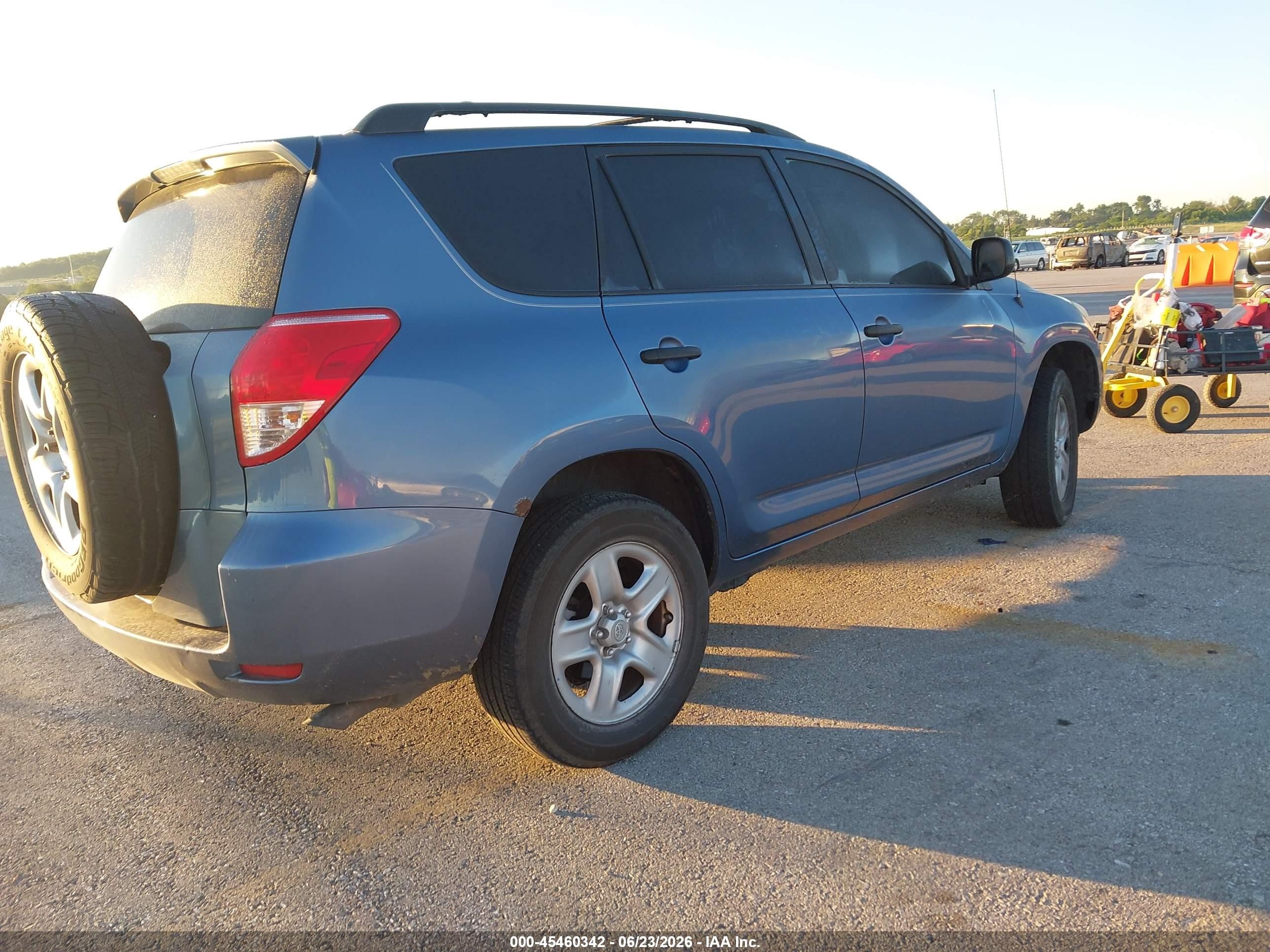 2007 Toyota Rav4 Синий vin: JTMZD33V675057353