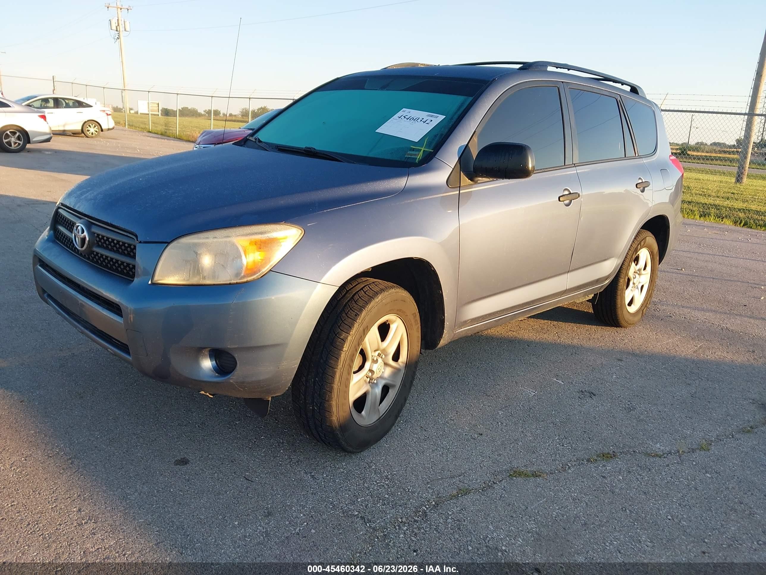 2007 Toyota Rav4 Синий vin: JTMZD33V675057353