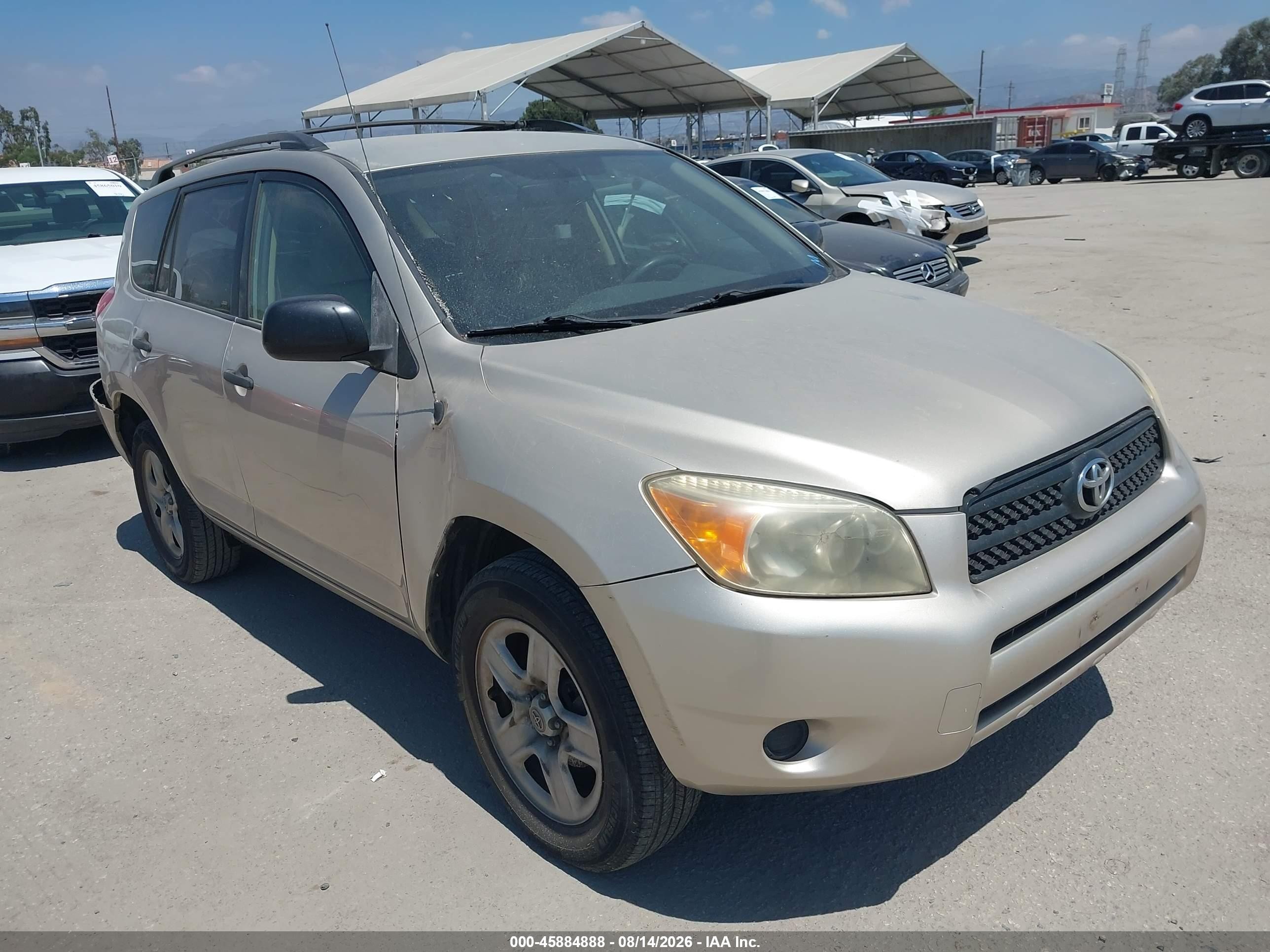 2007 Toyota Rav4   Gold vin: JTMZD33V676034052