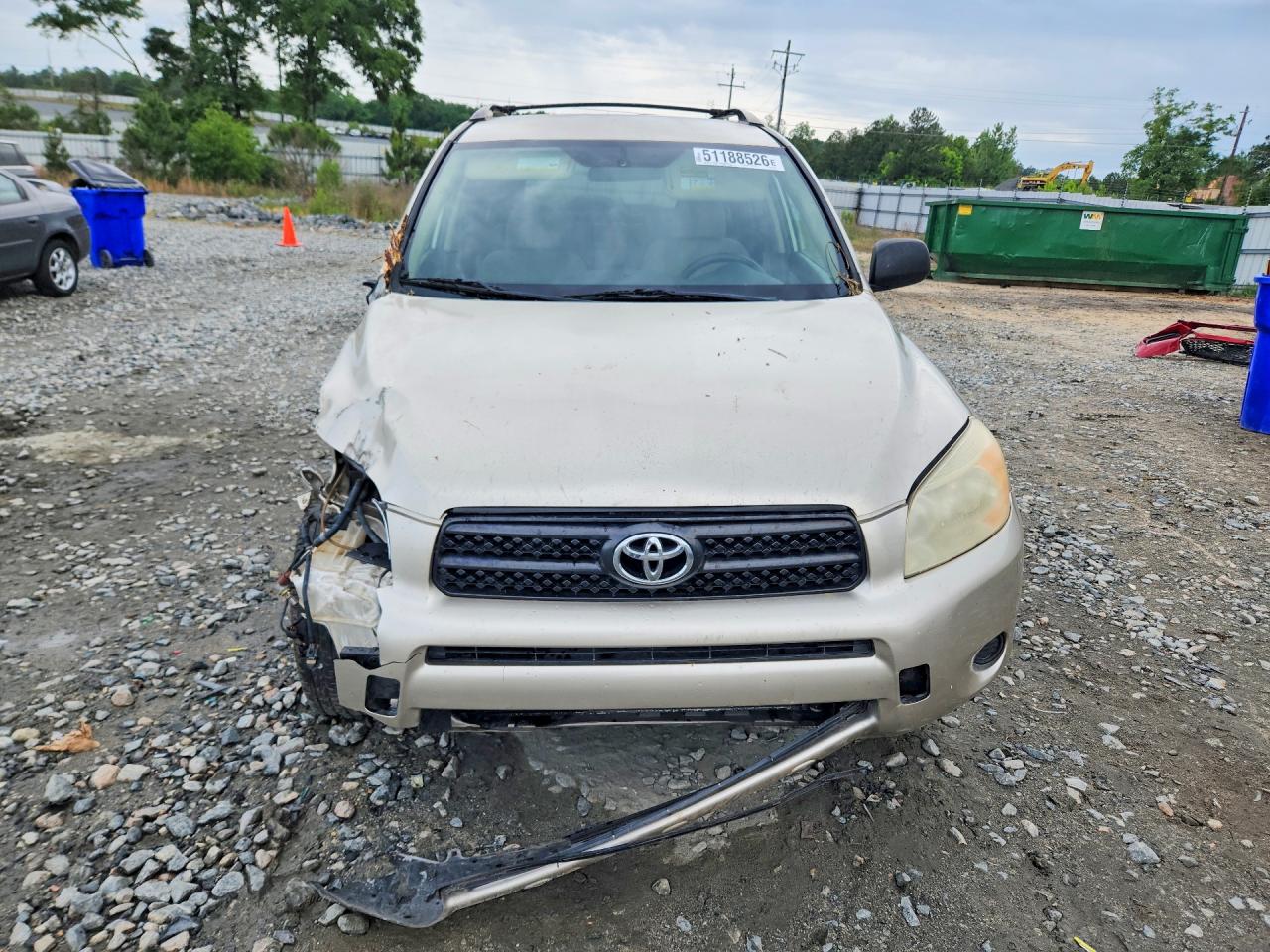 2007 Toyota Rav4 Base Gold vin: JTMZD33V676037064
