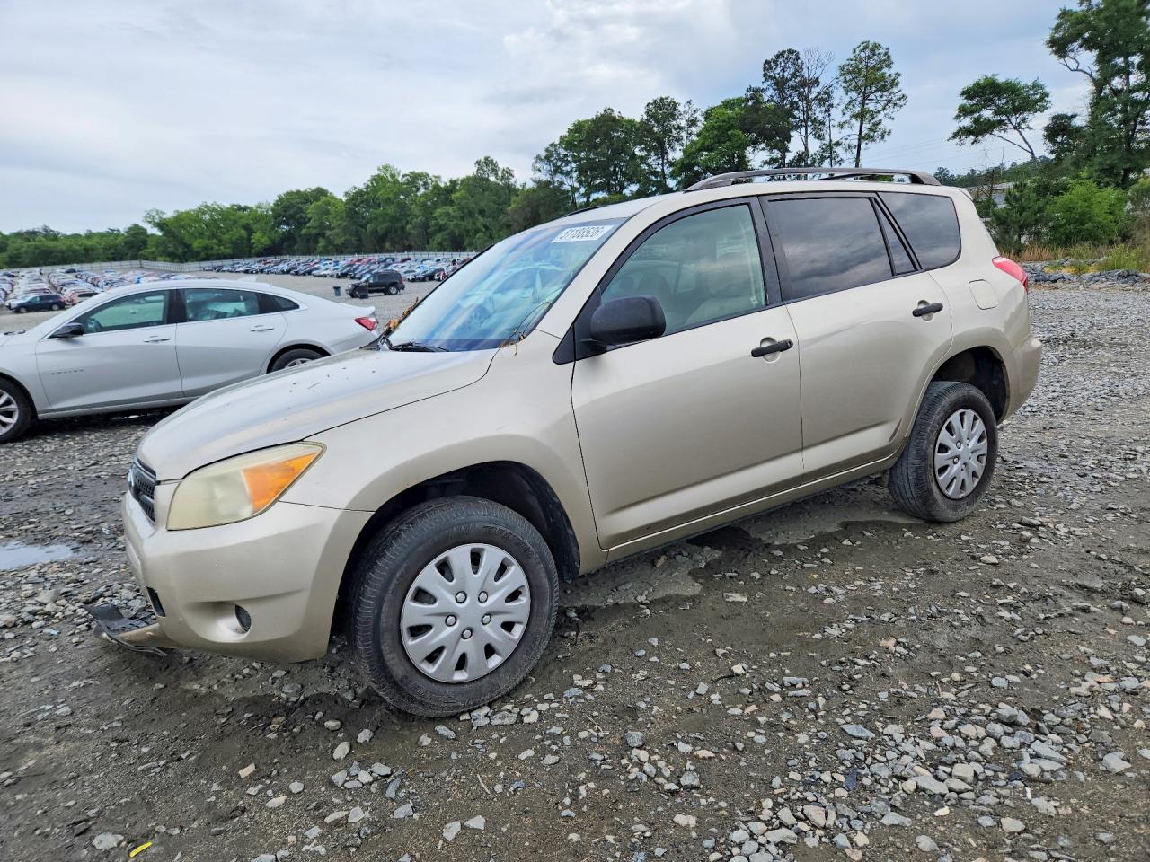 2007 Toyota Rav4 Base Gold vin: JTMZD33V676037064