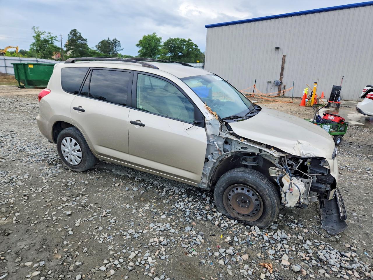 2007 Toyota Rav4 Base Gold vin: JTMZD33V676037064
