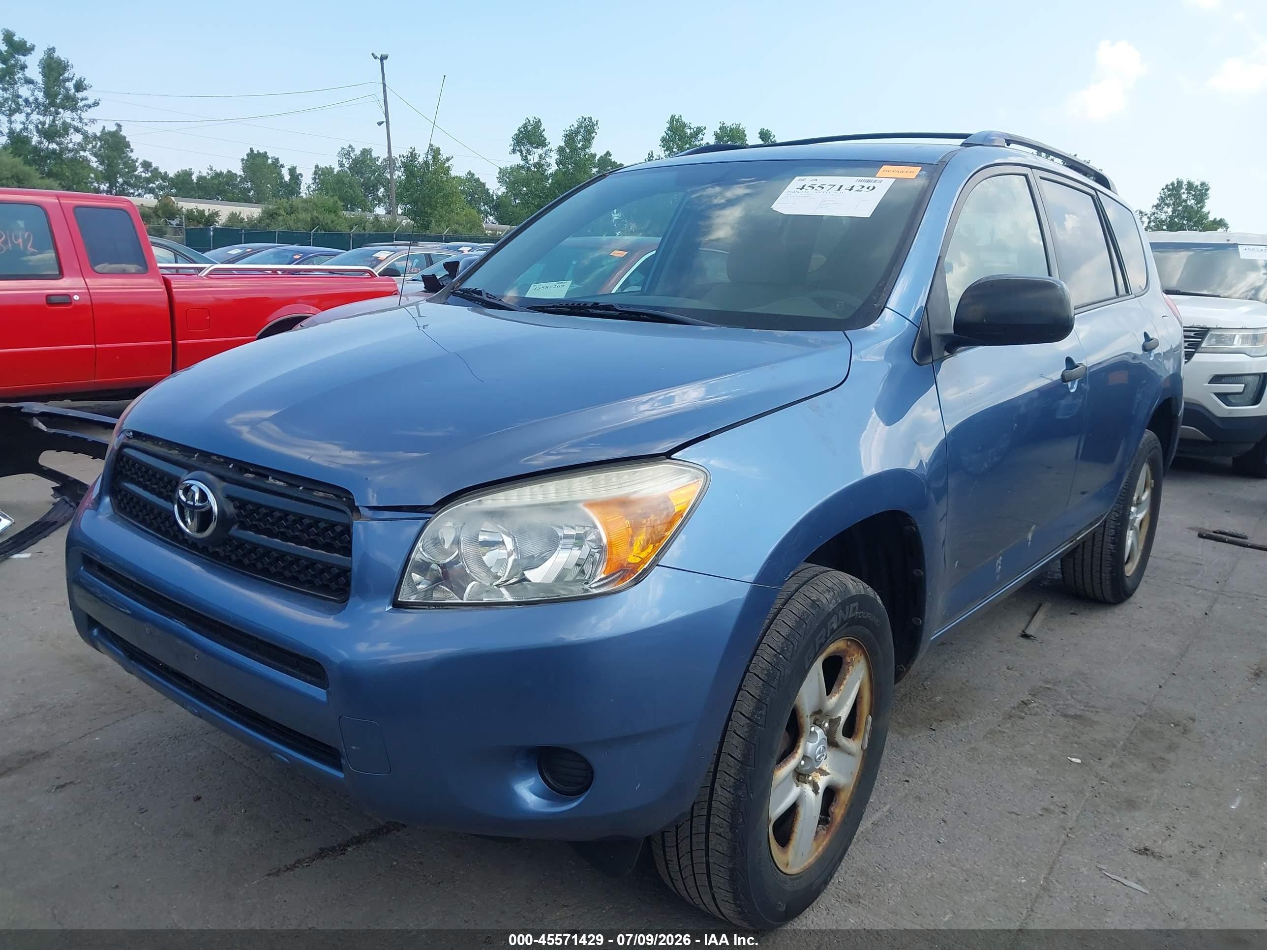 2007 Toyota Rav4   Blue vin: JTMZD33V676046878