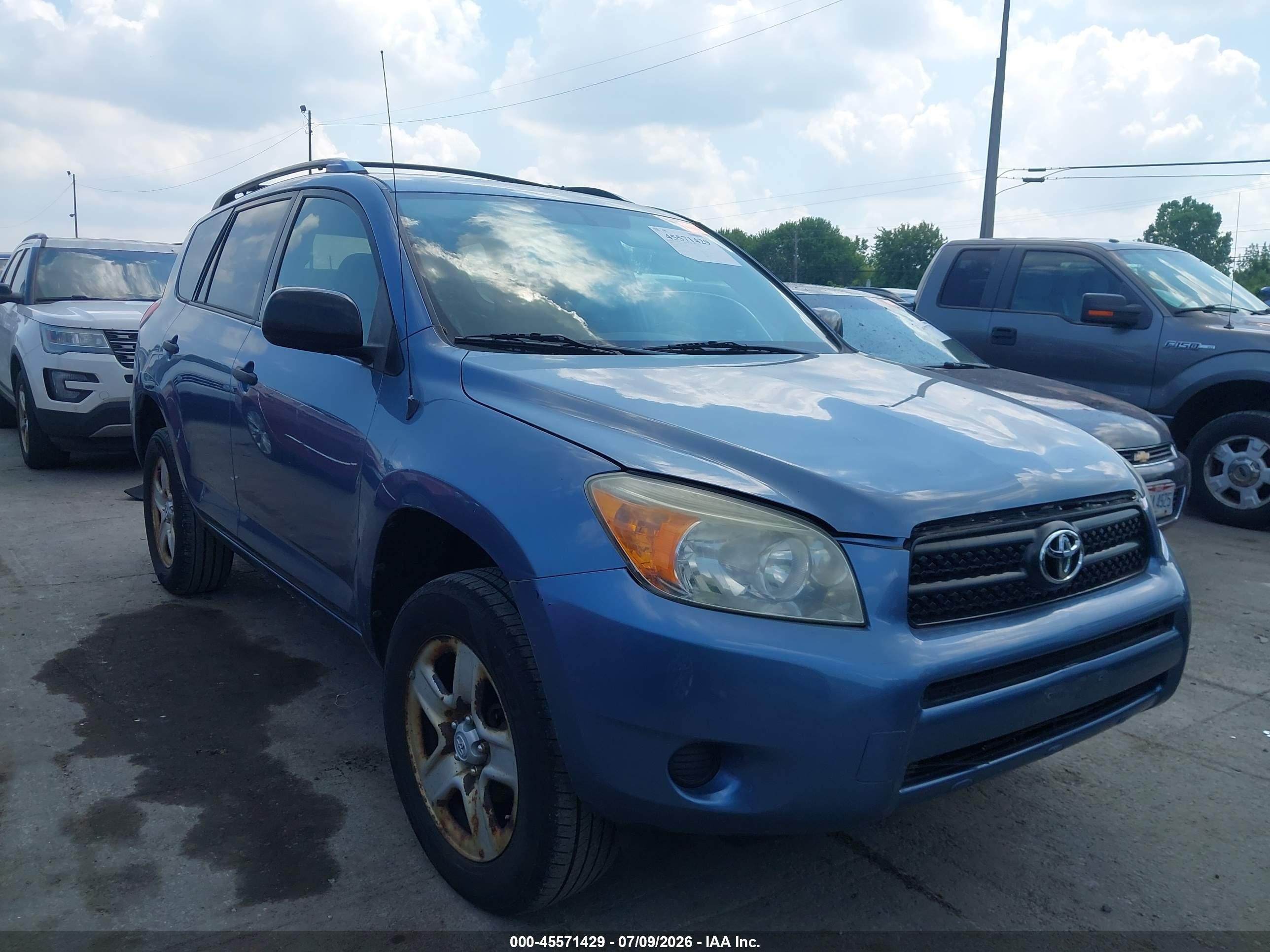 2007 Toyota Rav4   Blue vin: JTMZD33V676046878