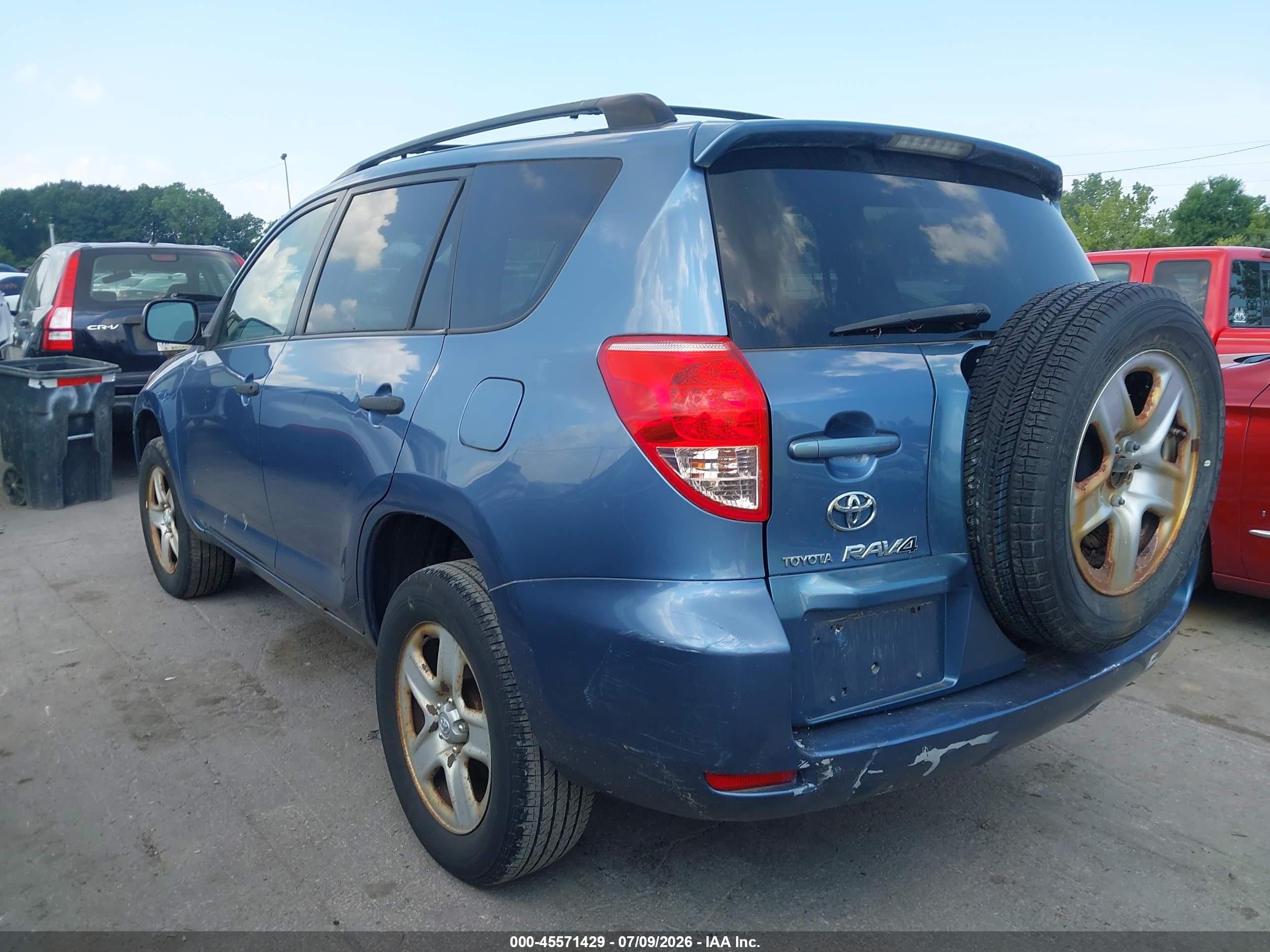 2007 Toyota Rav4   Blue vin: JTMZD33V676046878