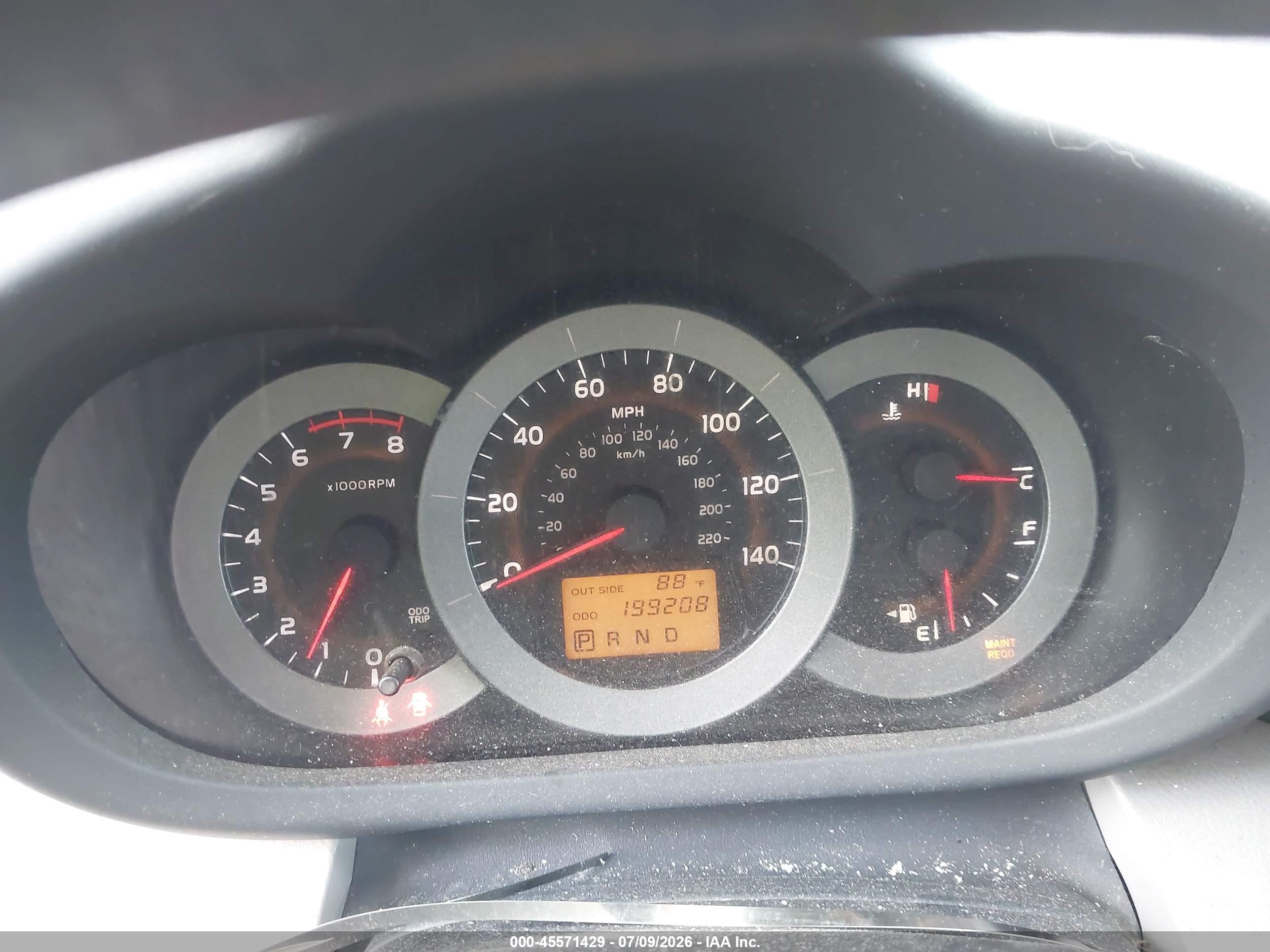 2007 Toyota Rav4   Blue vin: JTMZD33V676046878