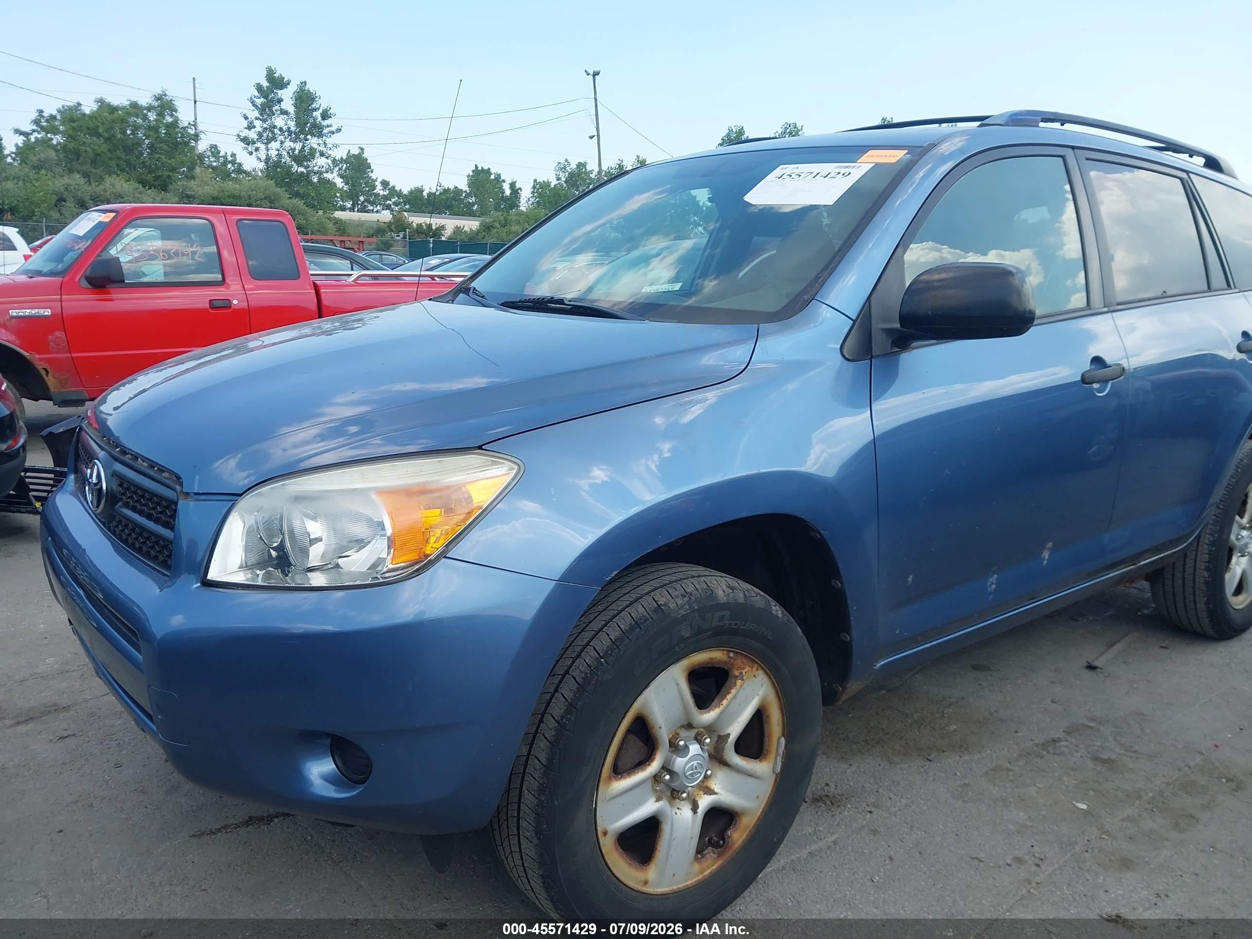 2007 Toyota Rav4   Blue vin: JTMZD33V676046878