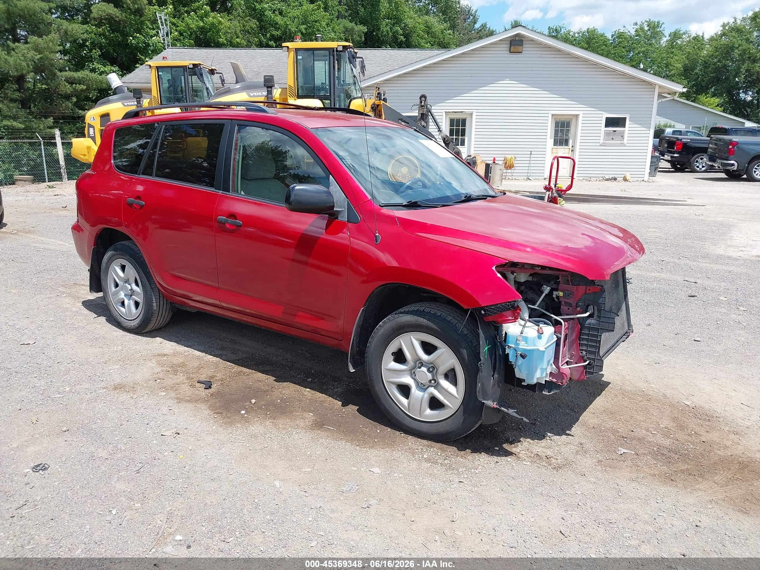 2008 Toyota Rav4   Red vin: JTMZD33V685082237