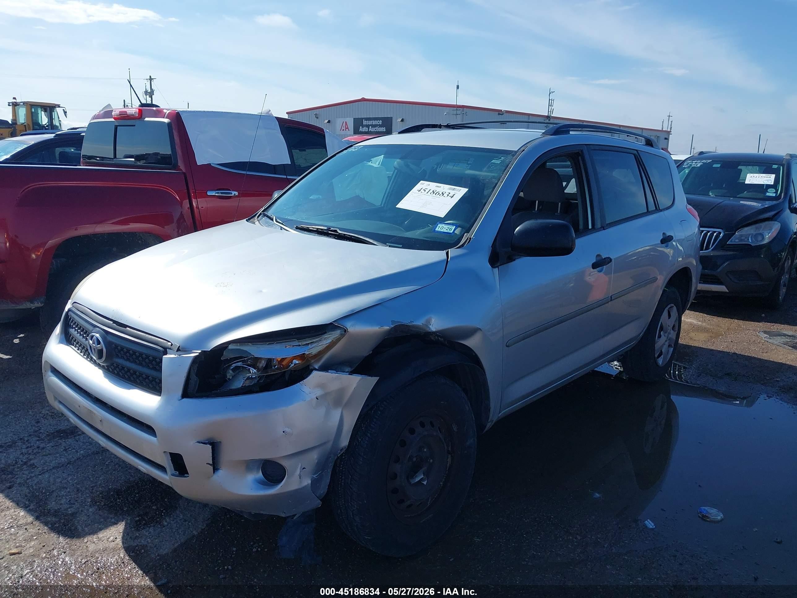 2008 Toyota Rav4 Silver vin: JTMZD33V685084733