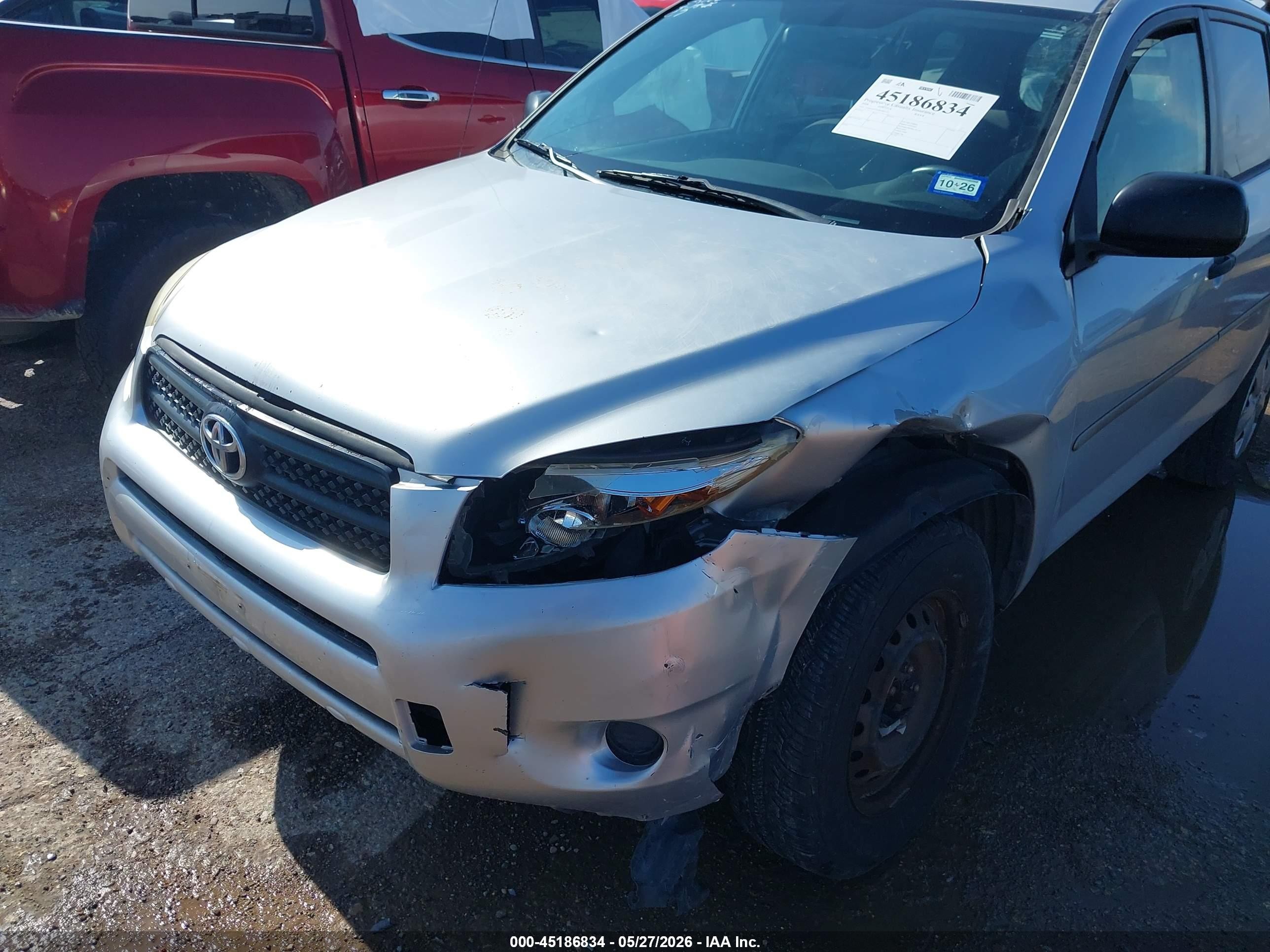 2008 Toyota Rav4 Silver vin: JTMZD33V685084733