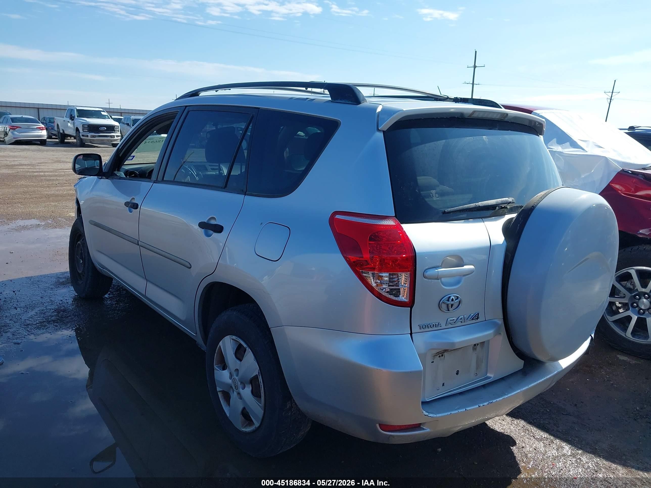 2008 Toyota Rav4 Silver vin: JTMZD33V685084733