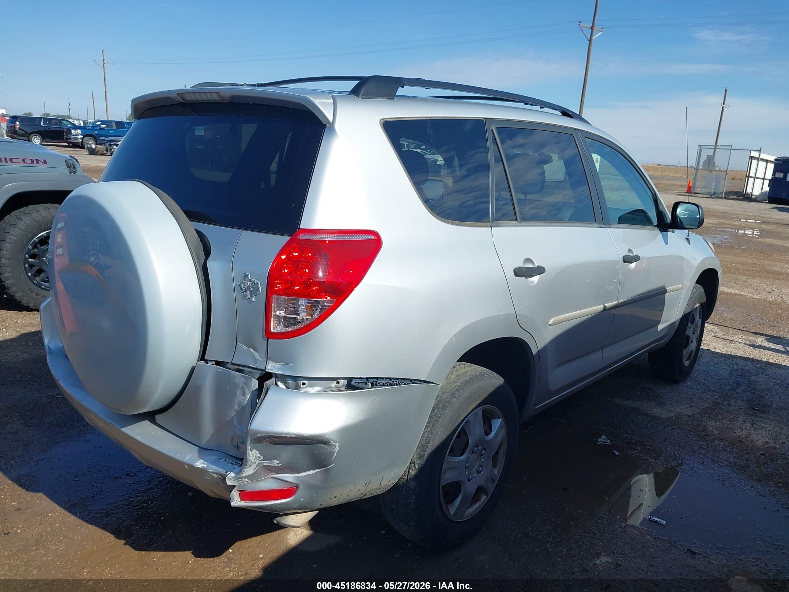 2008 Toyota Rav4 Silver vin: JTMZD33V685084733