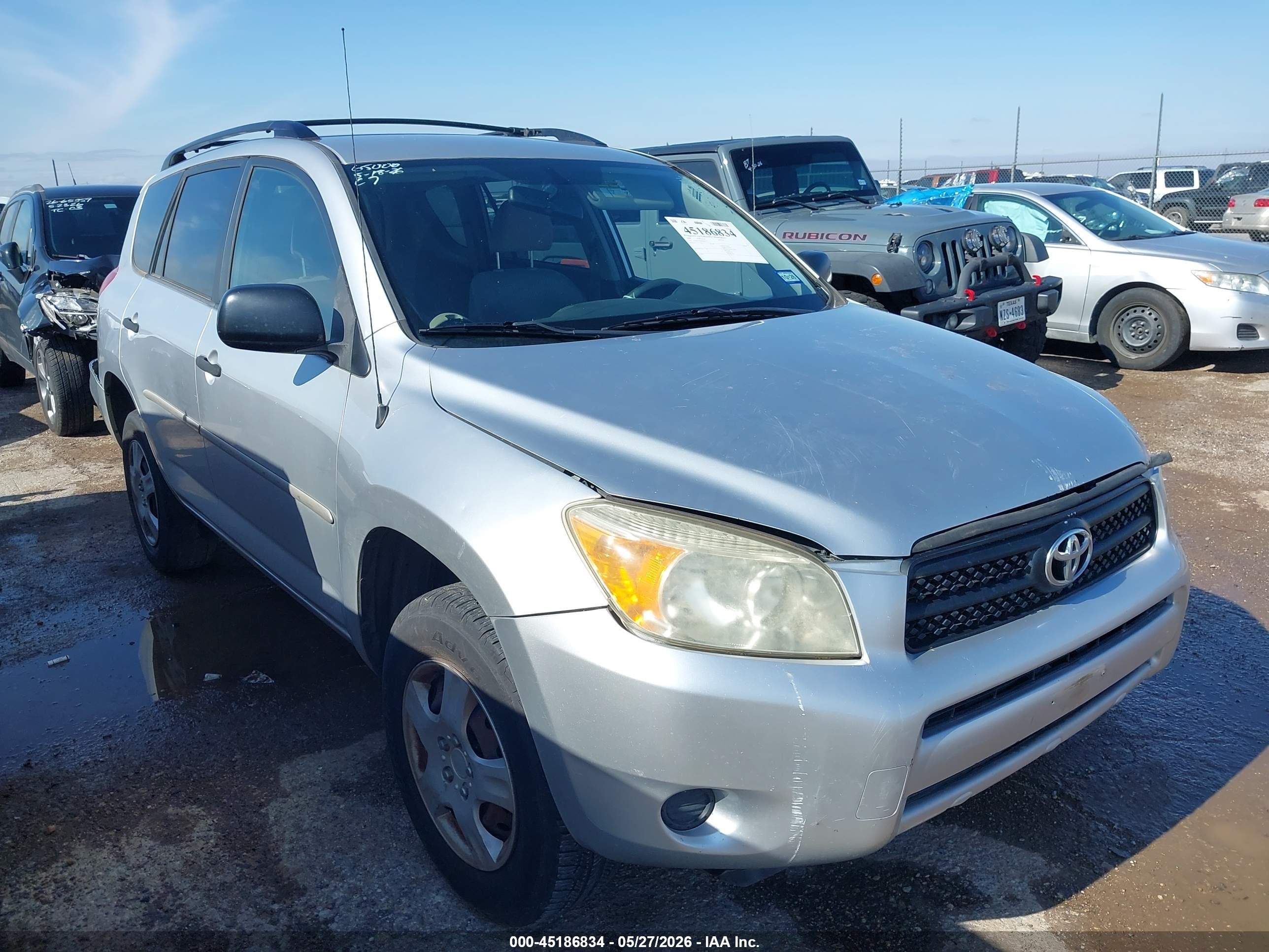 2008 Toyota Rav4   Silver vin: JTMZD33V685084733
