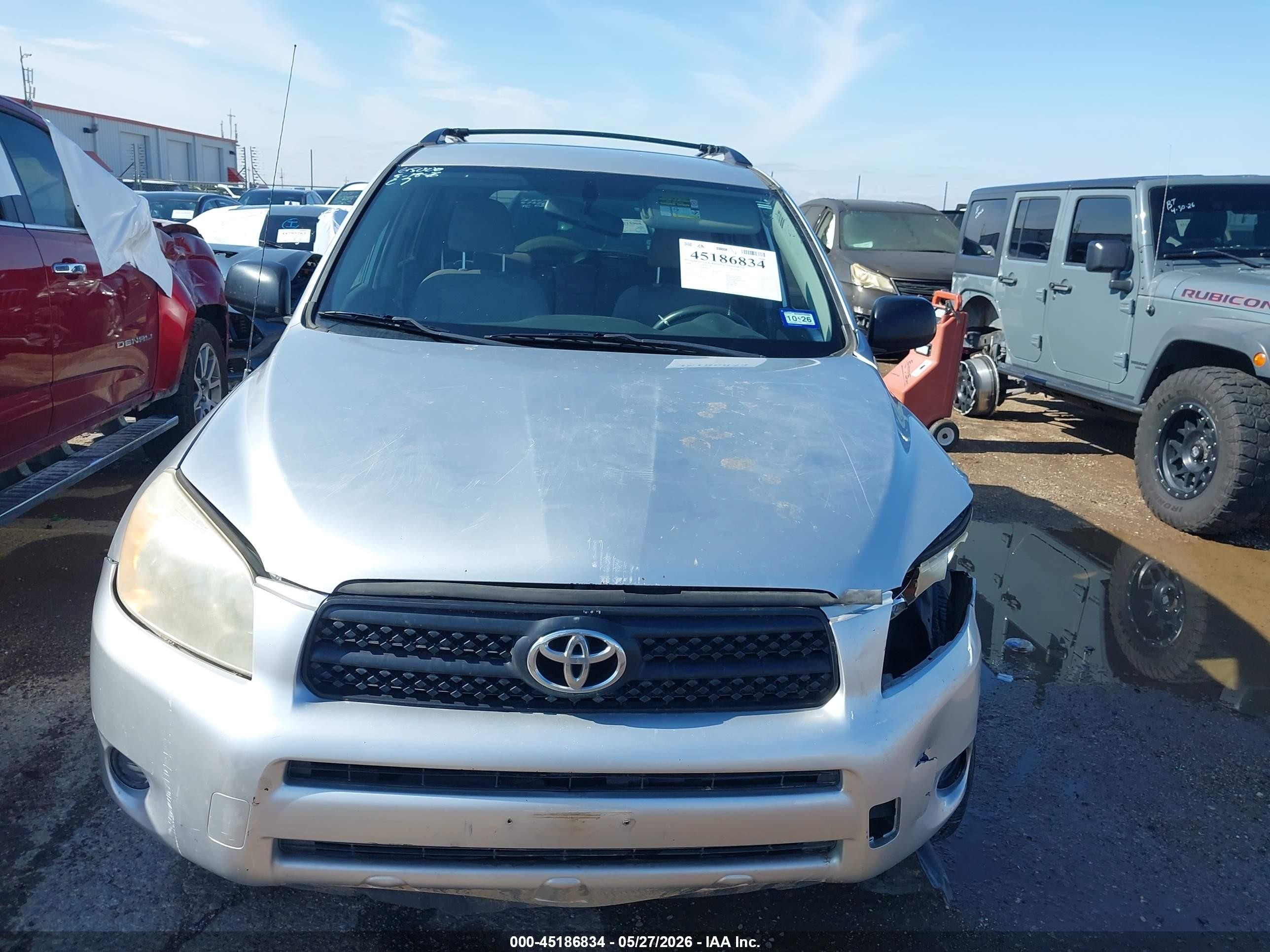 2008 Toyota Rav4 Silver vin: JTMZD33V685084733