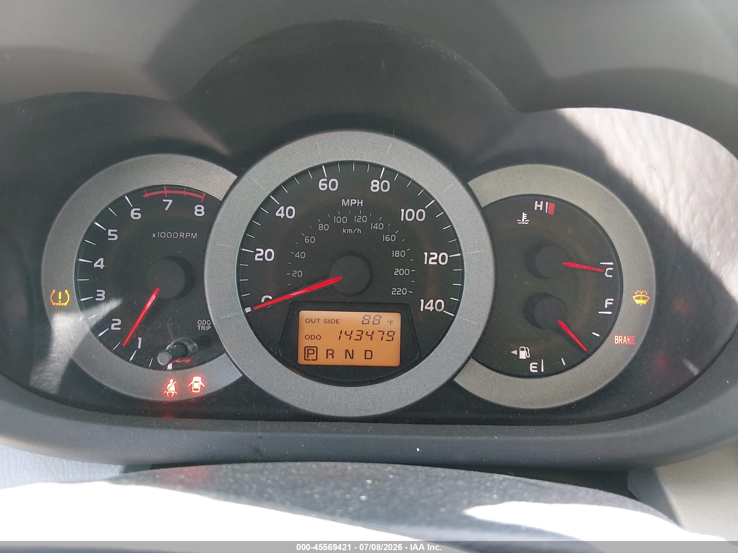 2008 Toyota Rav4 Серебряный vin: JTMZD33V685099622