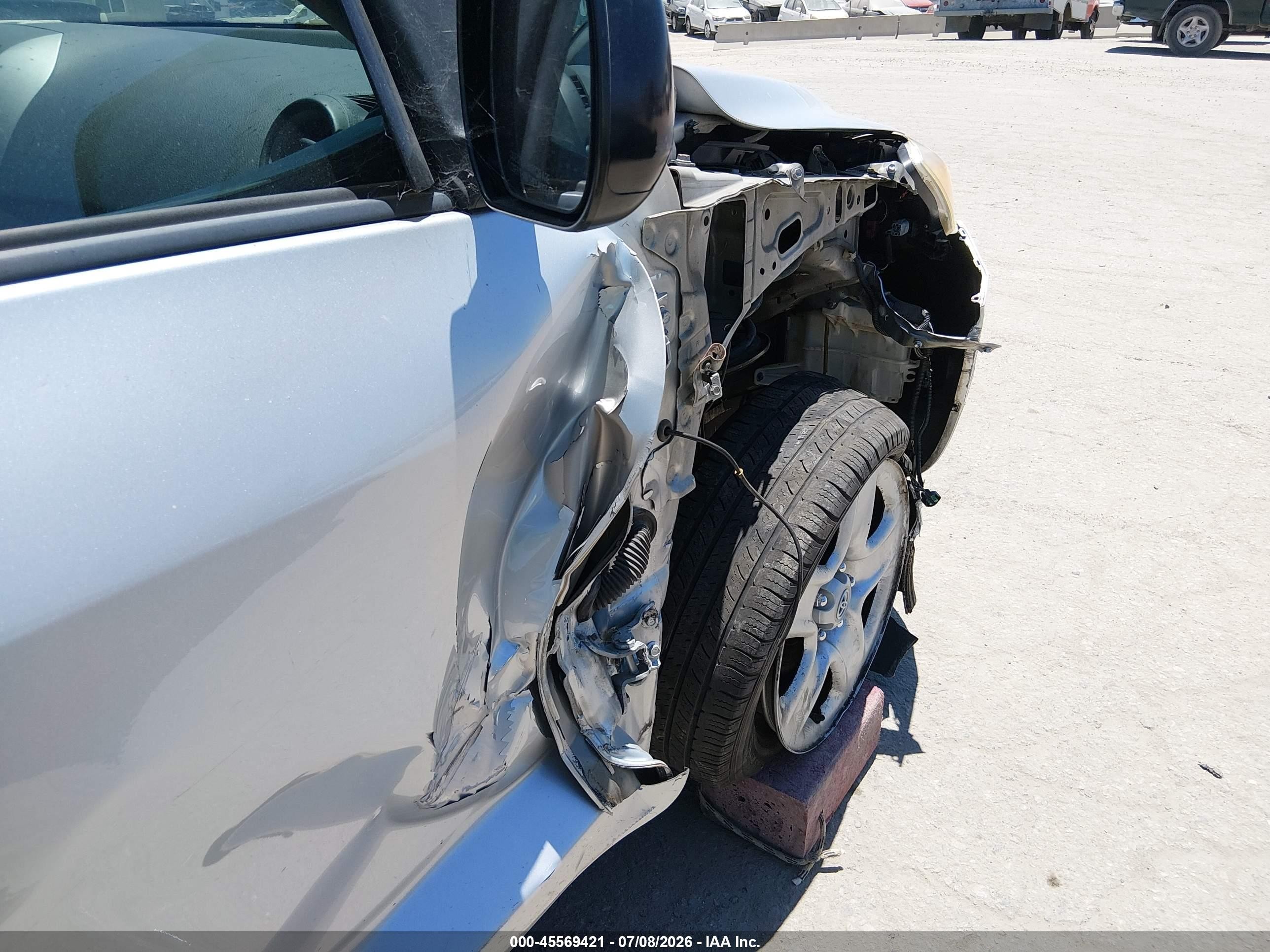 2008 Toyota Rav4 Серебряный vin: JTMZD33V685099622