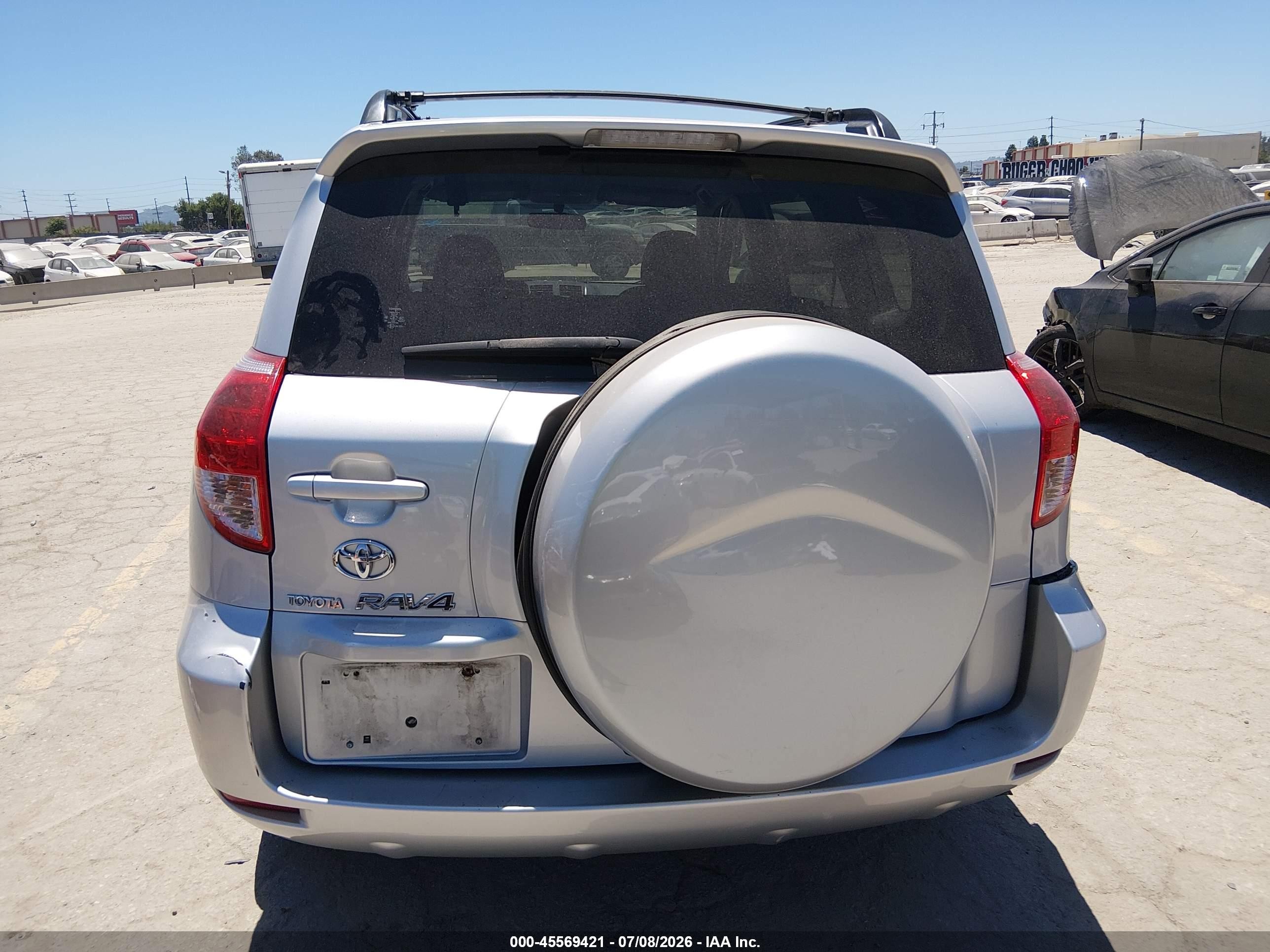 2008 Toyota Rav4 Серебряный vin: JTMZD33V685099622