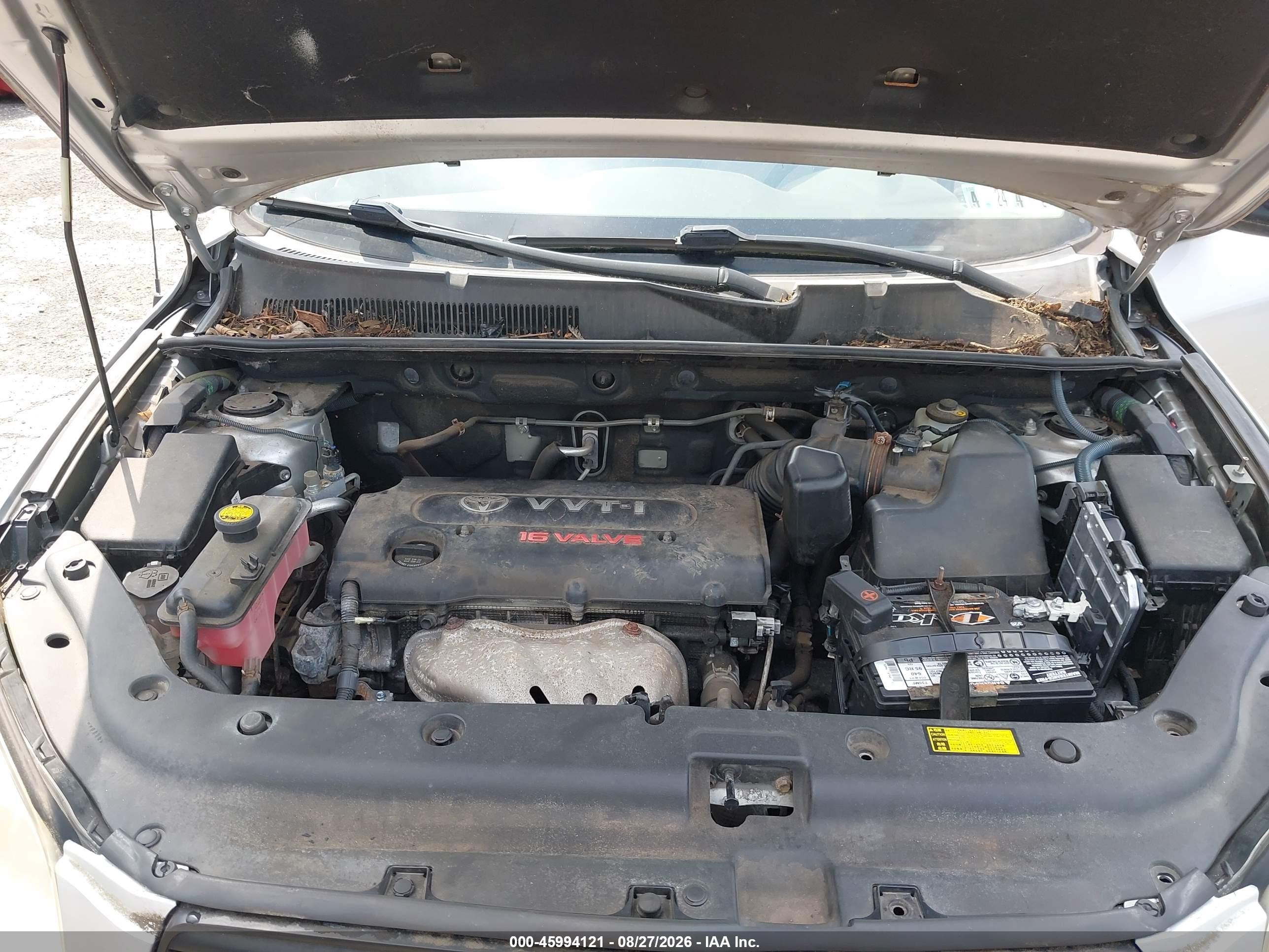 2008 Toyota Rav4   Silver vin: JTMZD33V686066632