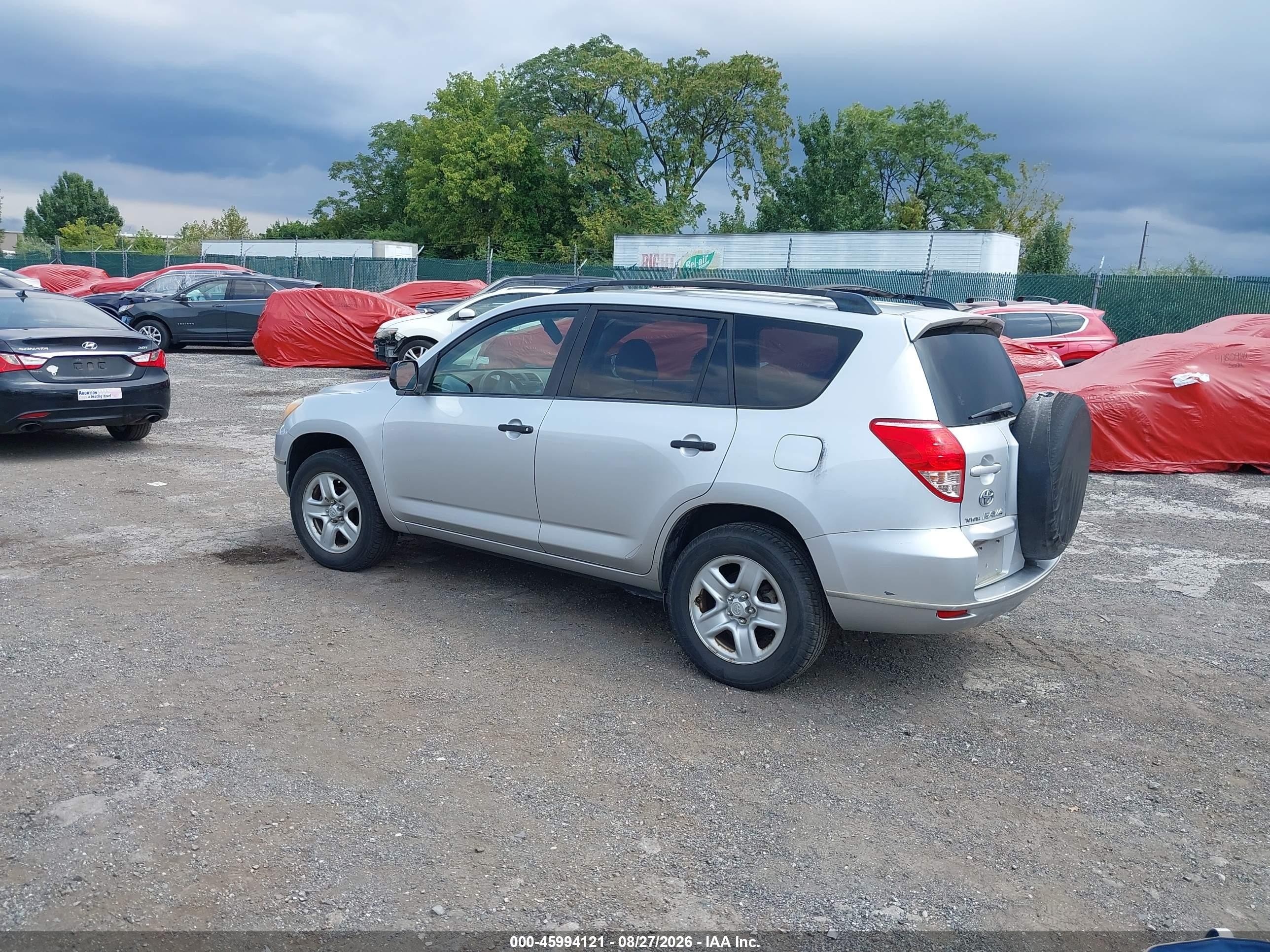 2008 Toyota Rav4   Silver vin: JTMZD33V686066632
