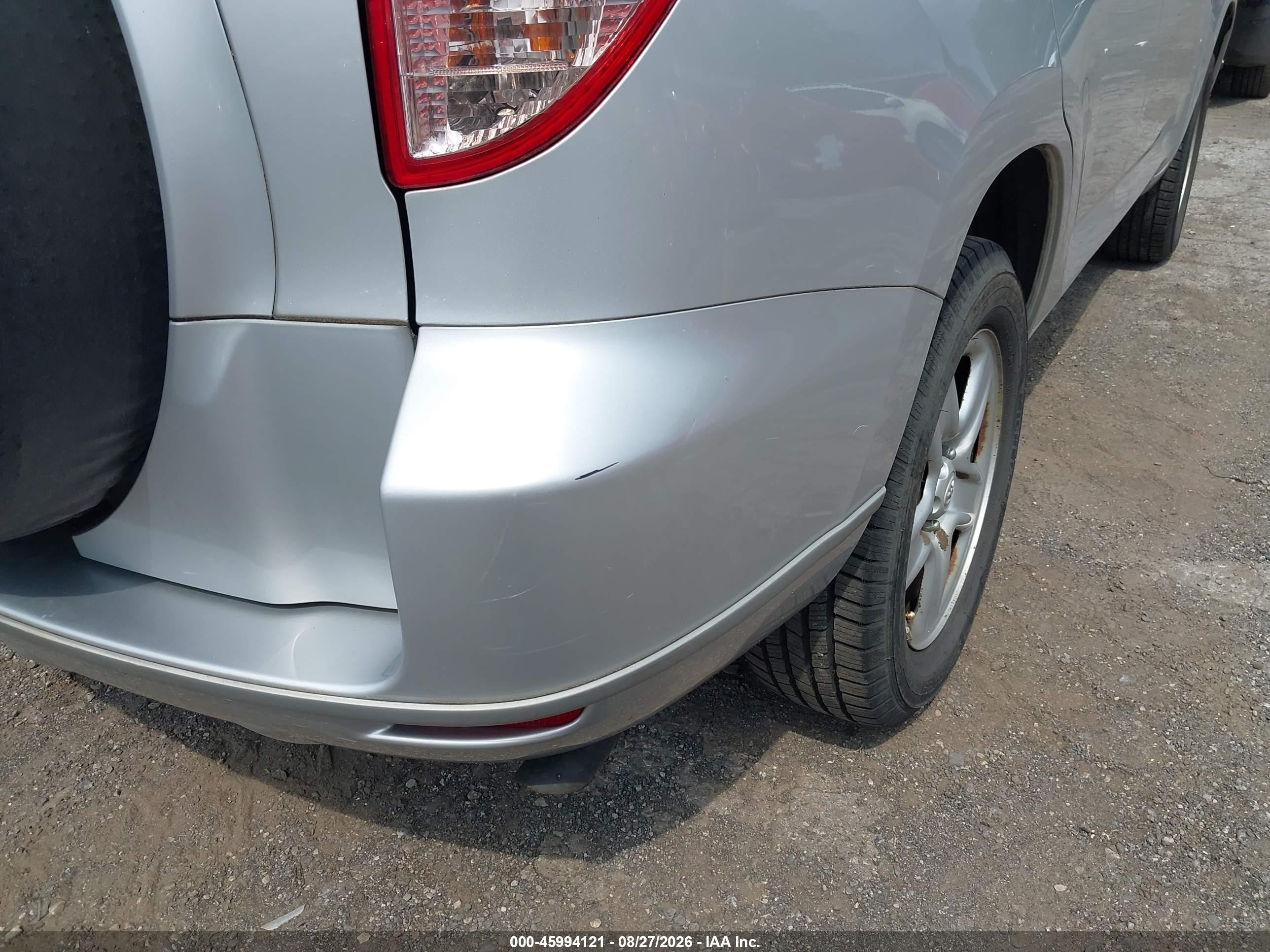 2008 Toyota Rav4   Silver vin: JTMZD33V686066632
