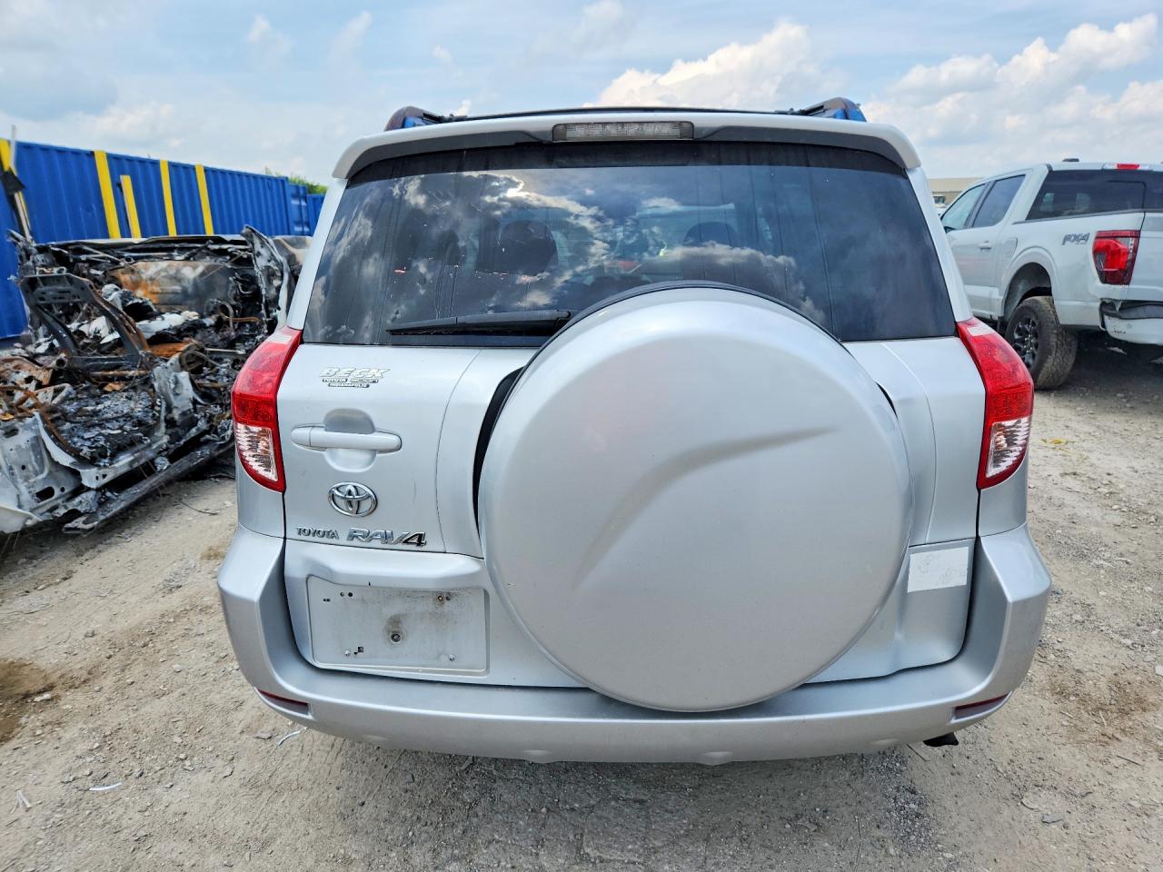2006 Toyota Rav4 Base Silver vin: JTMZD33V765012520