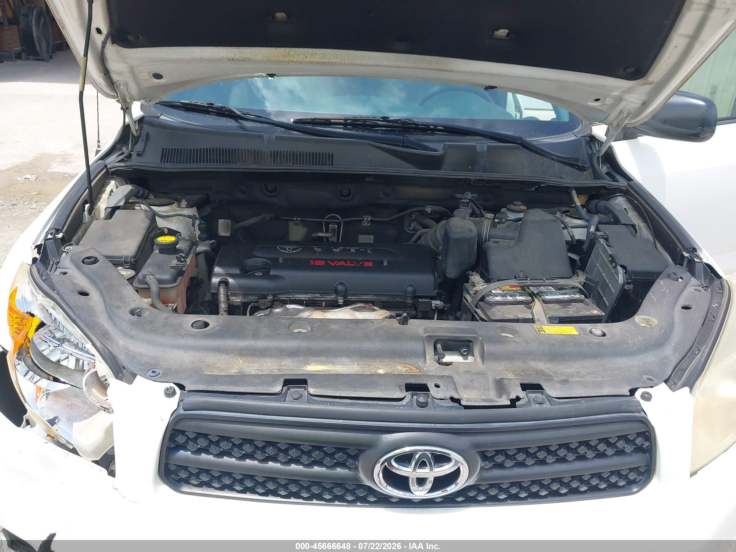 2006 Toyota Rav4   White vin: JTMZD33V765029544