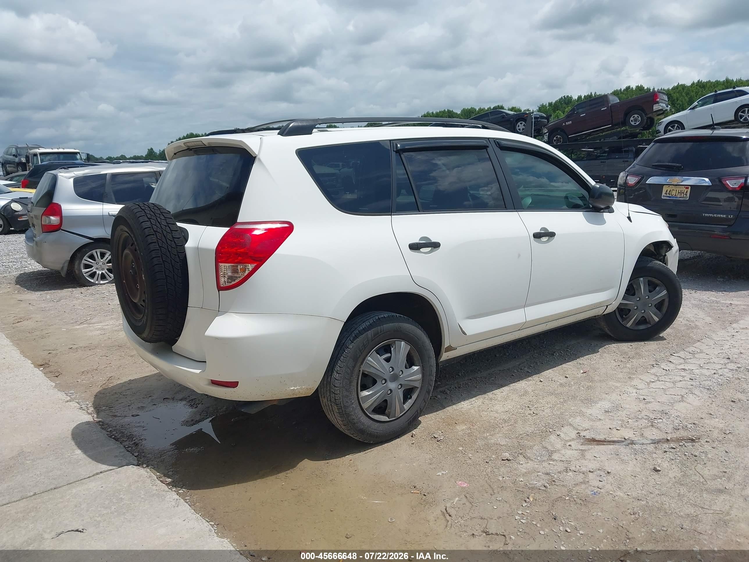 2006 Toyota Rav4   White vin: JTMZD33V765029544