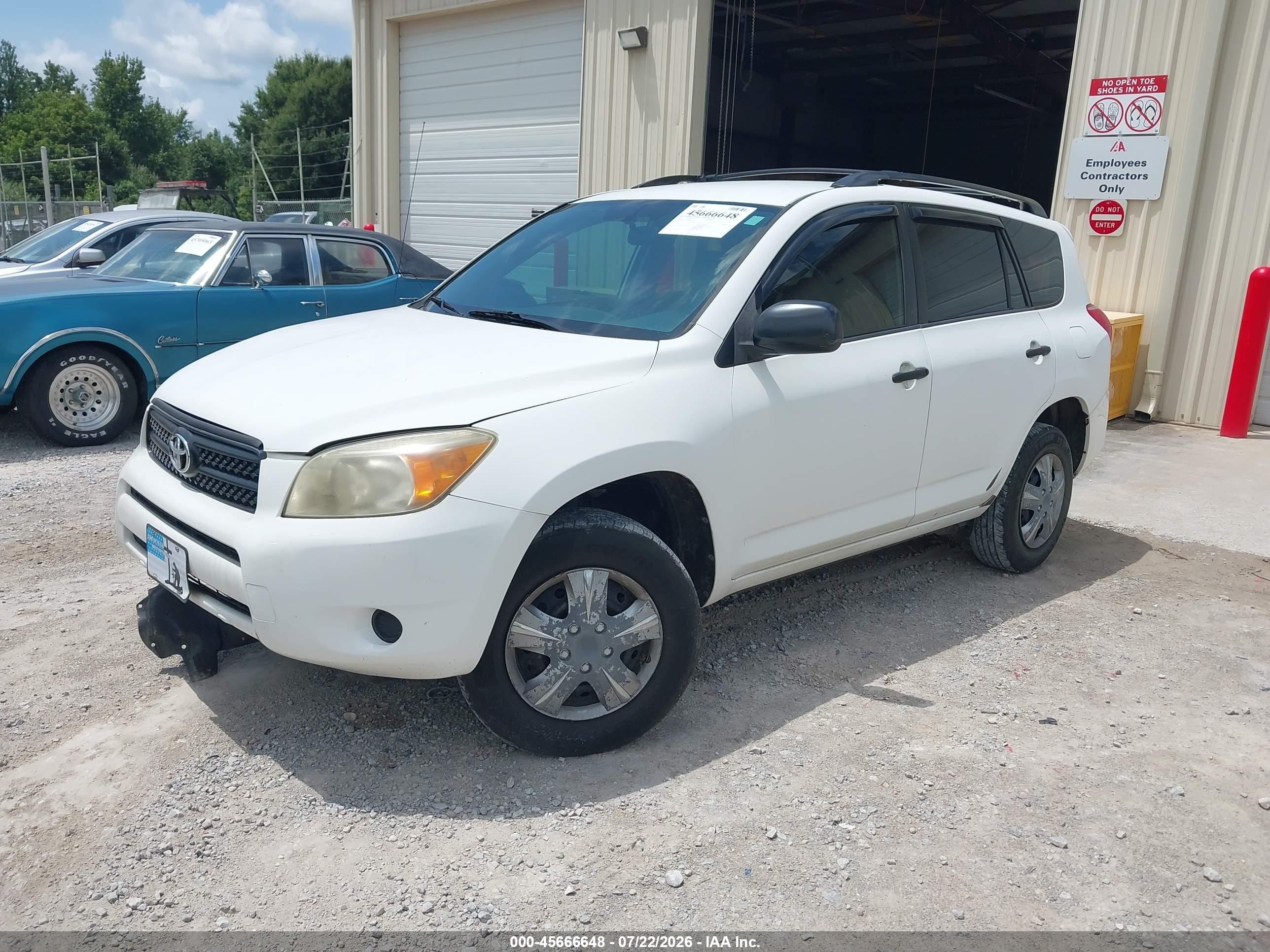 2006 Toyota Rav4   White vin: JTMZD33V765029544