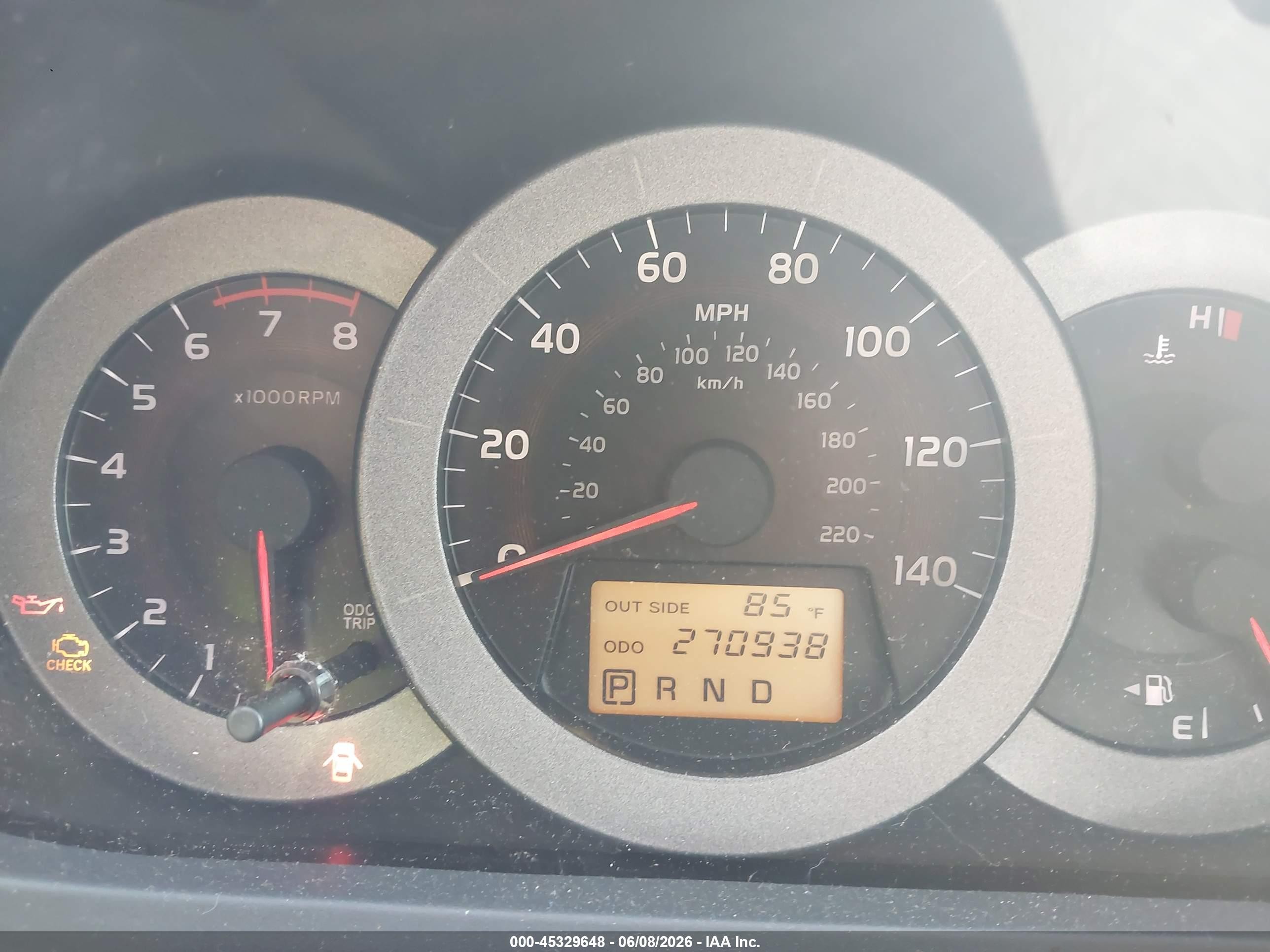 2006 Toyota Rav4   Black vin: JTMZD33V765032234