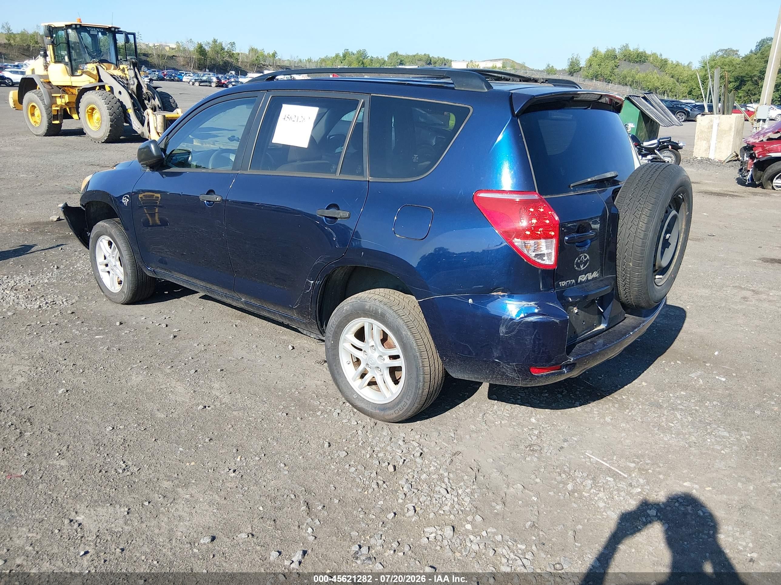 2006 Toyota Rav4   Dark Blue vin: JTMZD33V766008543