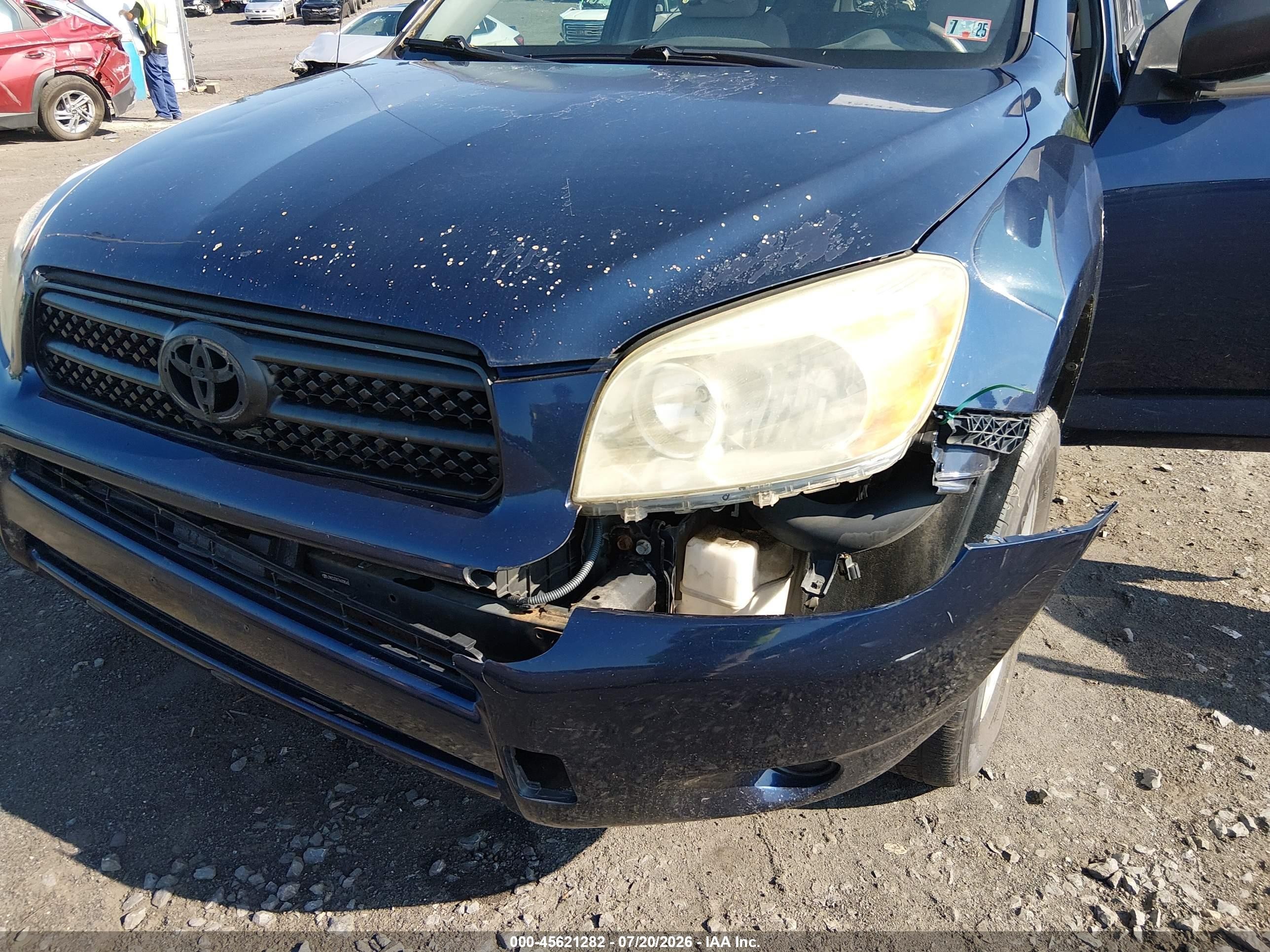 2006 Toyota Rav4   Dark Blue vin: JTMZD33V766008543