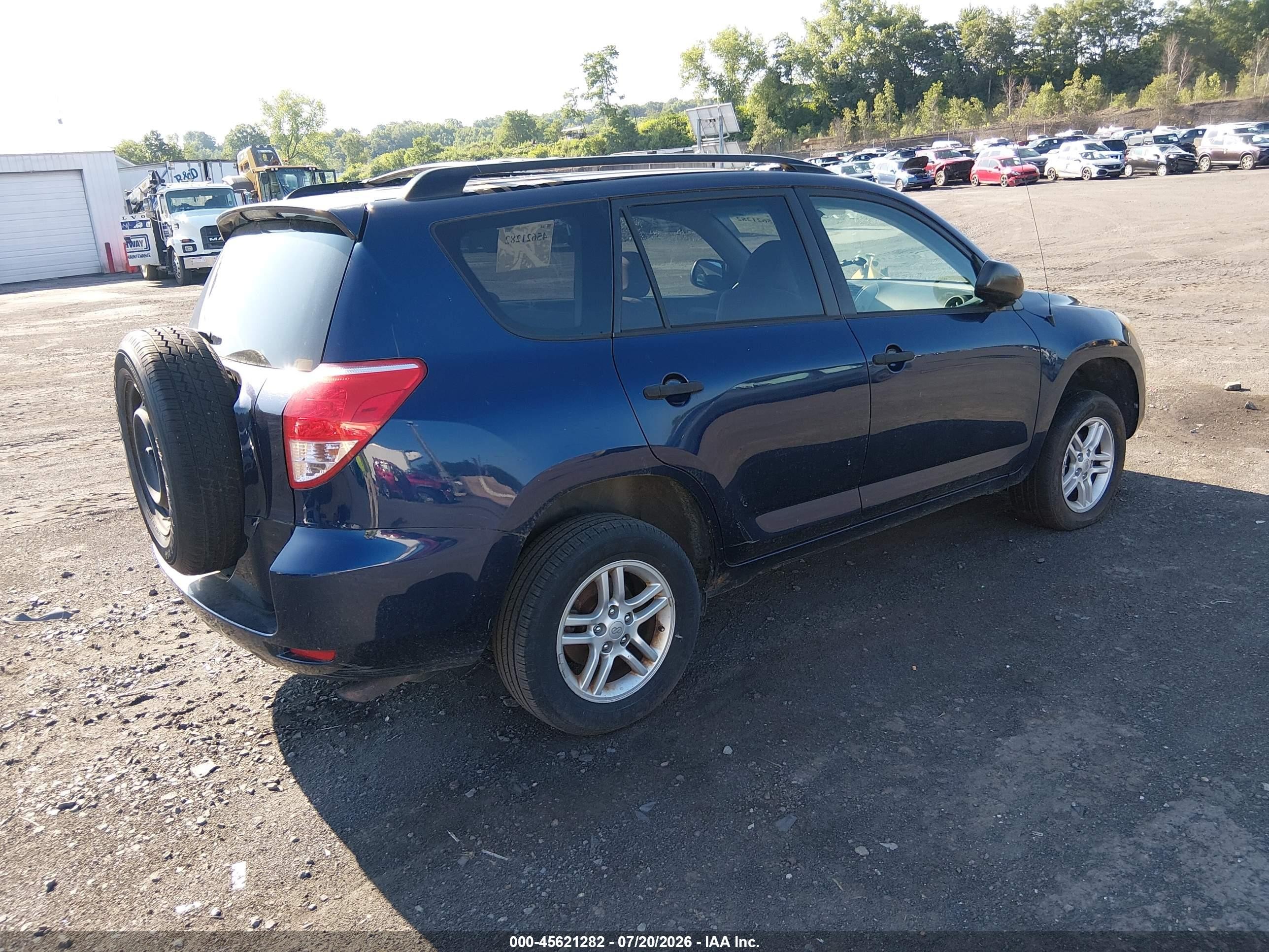 2006 Toyota Rav4   Dark Blue vin: JTMZD33V766008543